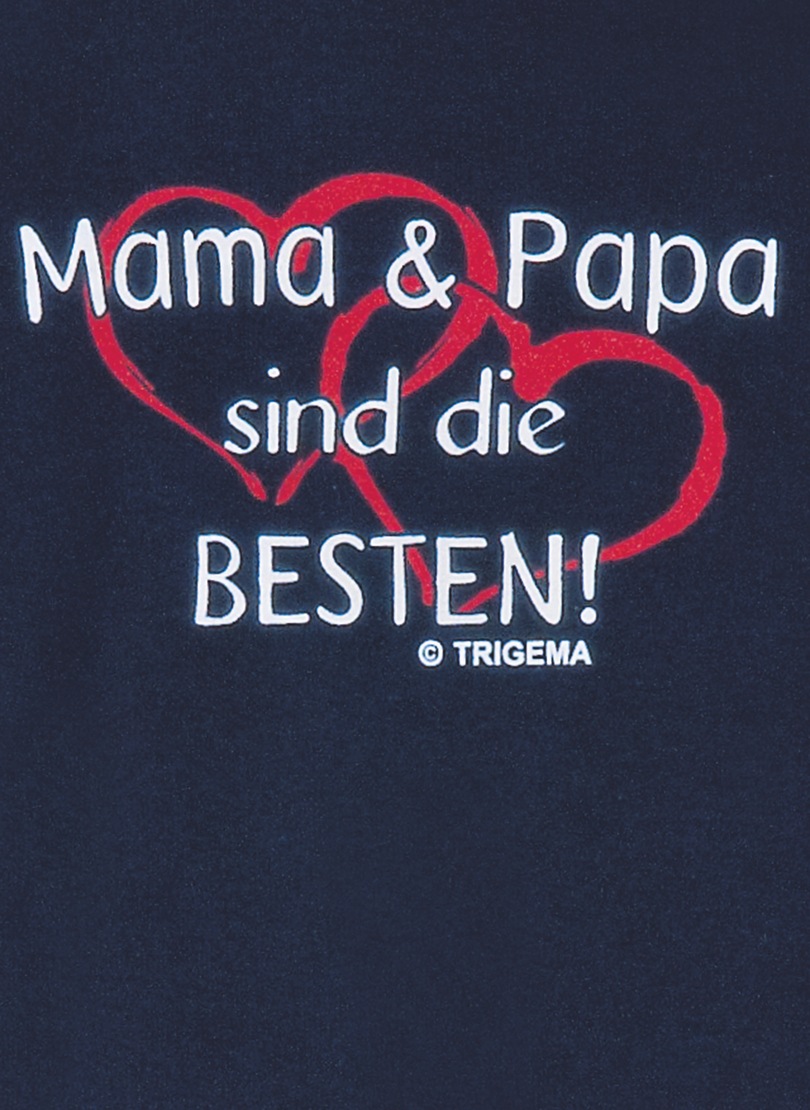 ✌ Trigema T-Shirt »TRIGEMA T-Shirt Mama & Papa« Acheter en ligne