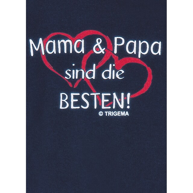 ✌ Trigema T-Shirt »TRIGEMA T-Shirt Mama & Papa« Acheter en ligne