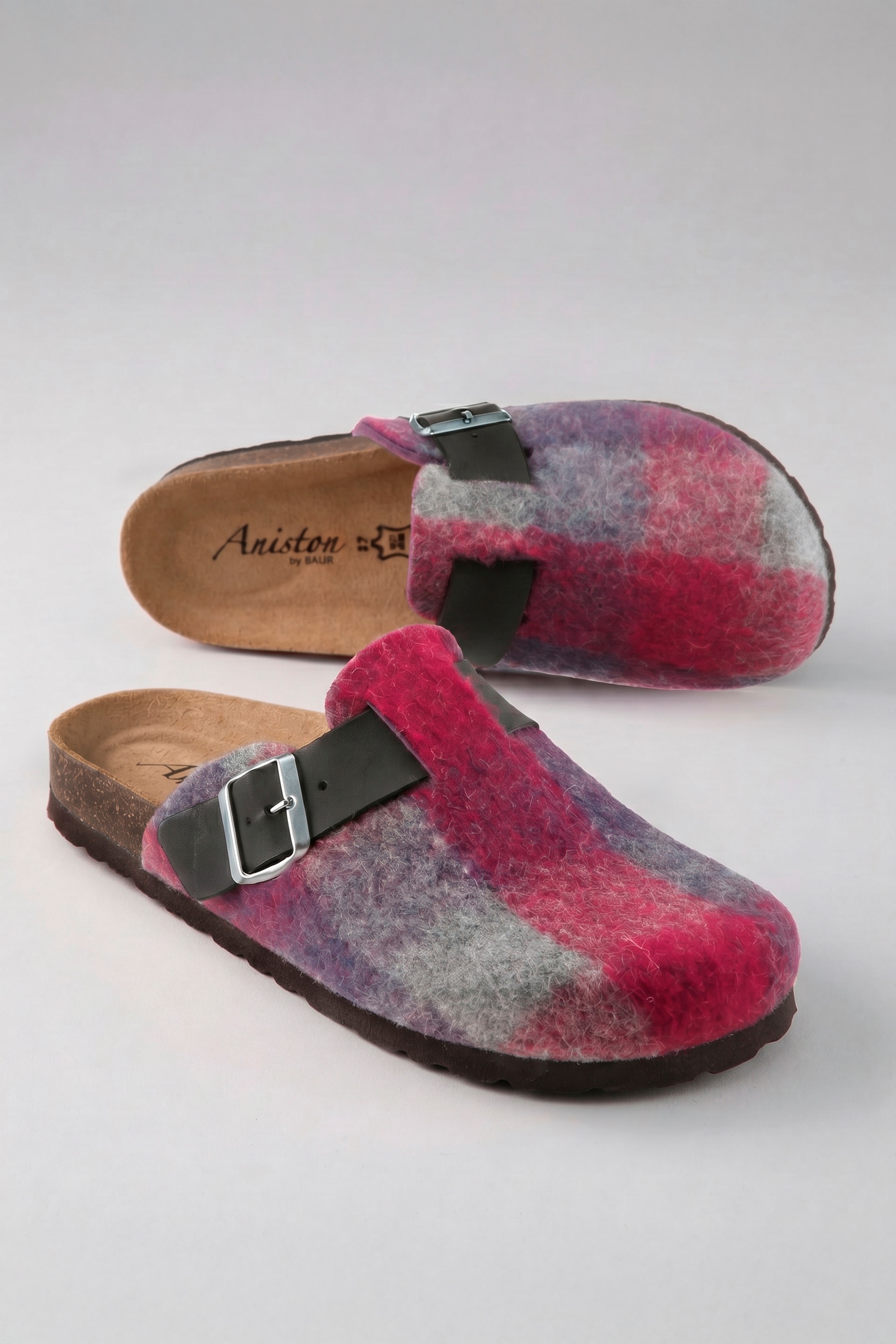 Image of Aniston SHOES Clog Schlupfschuh, Hausschuh mit verstellbarer Schnalle - NEUE KOLLEKTION