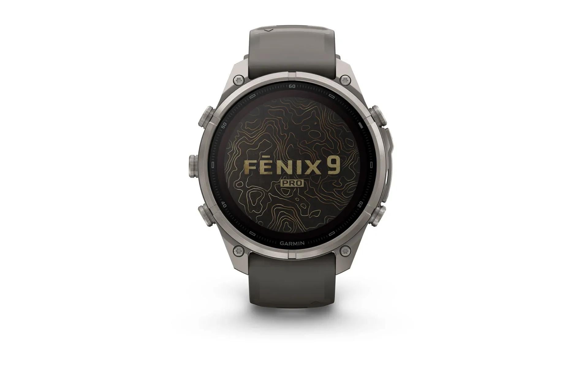 Garmin Smartwatch »Fenix 9 Pro inReach Solar Titan Silikon«