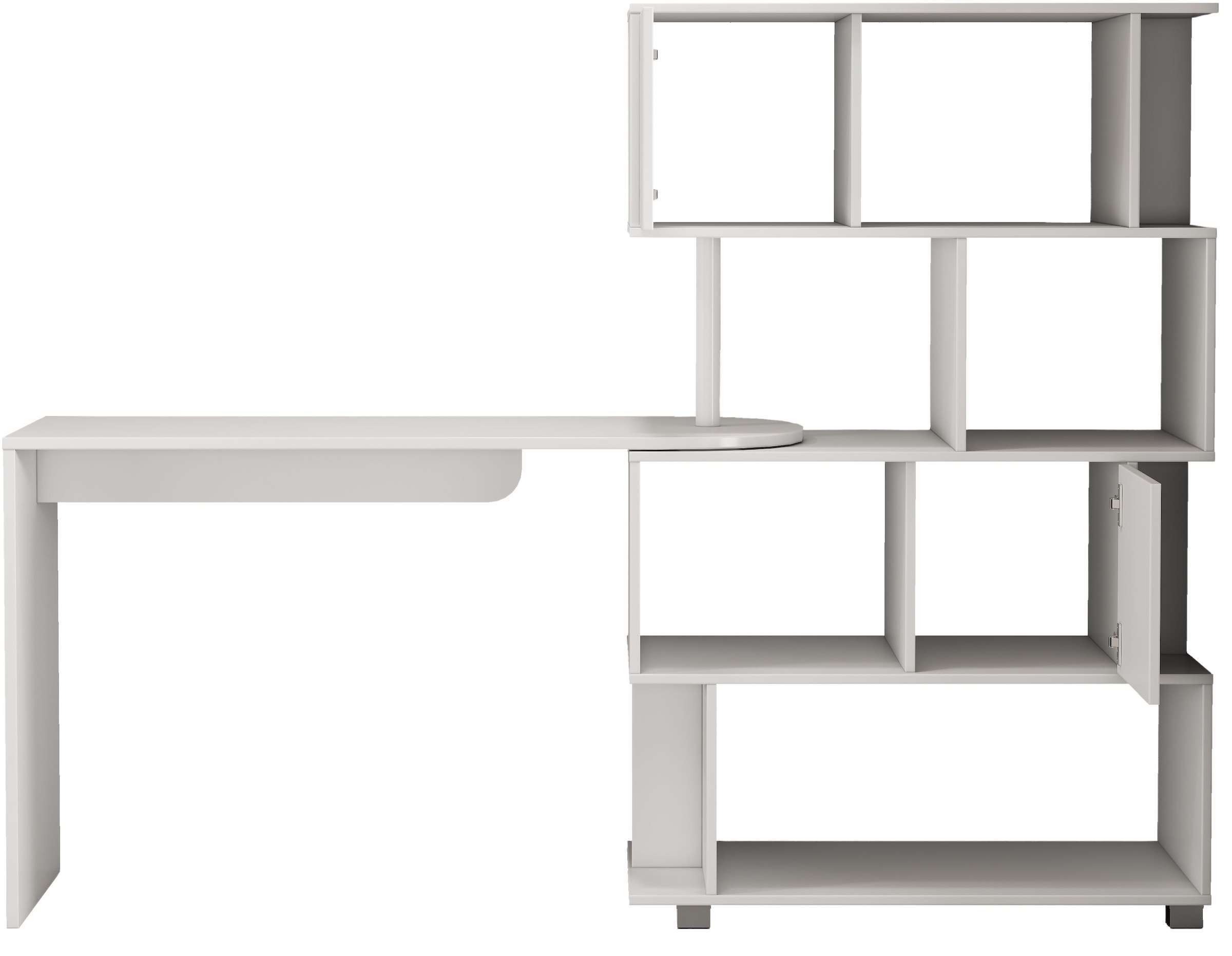 GOODproduct Schreibtisch »Inovo« Set,  als Eckschreibtisch oder Schreibtisch nutzbar, viel Stauraum