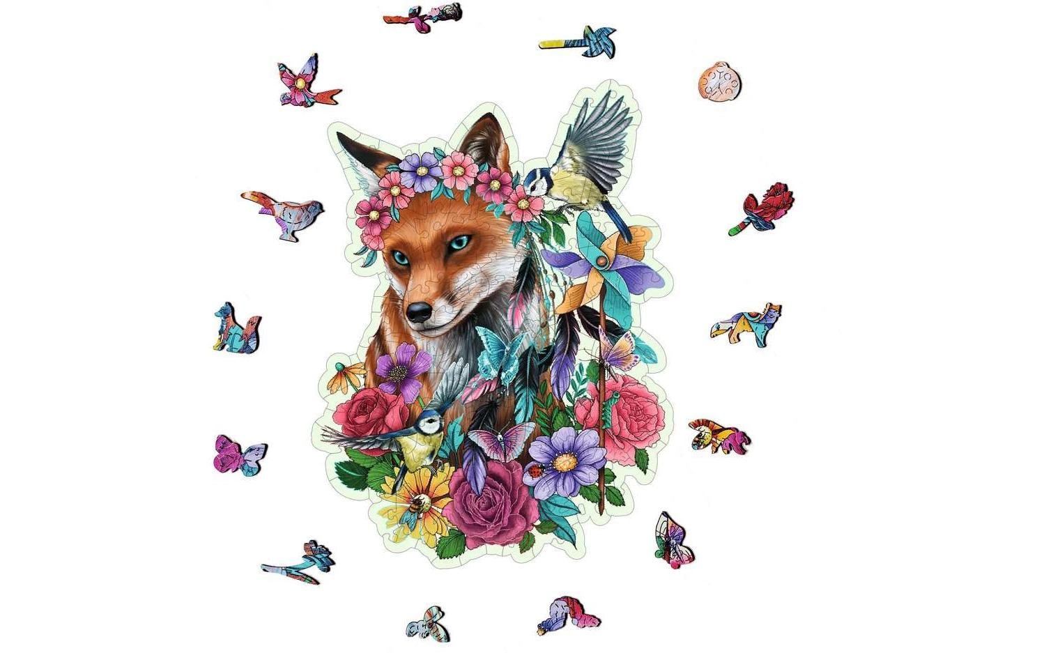 Ravensburger Puzzle »Wooden, Bunter Fuchs« fabriqué en Europe