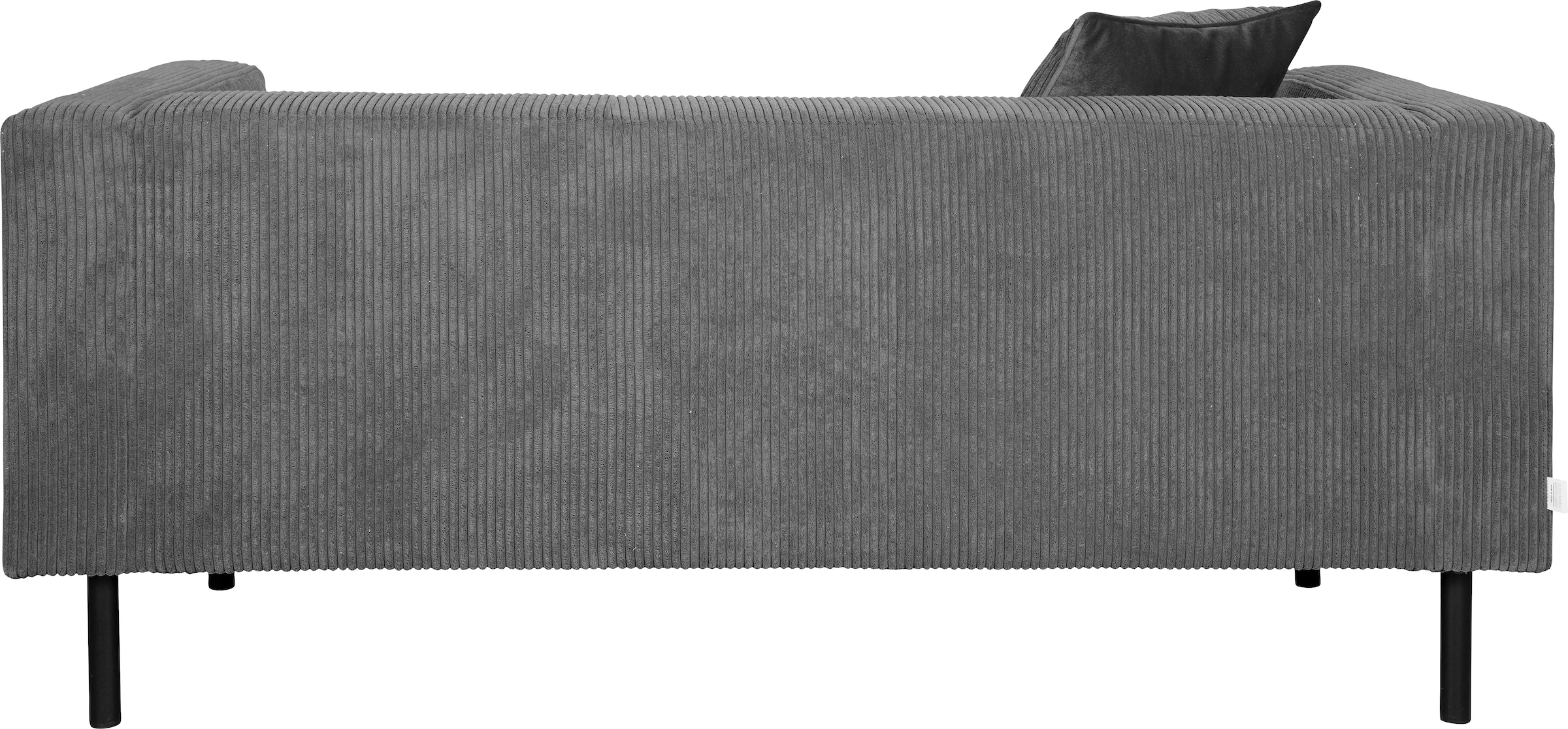 Guido Maria Kretschmer Home&Living 2-Sitzer »Lillibeth Designsofa mit Wellenunterfederung, Masse B/T/H: 155/74/83 cm«, Zierkissen als Wendekissen, in Samtoptik oder Cord