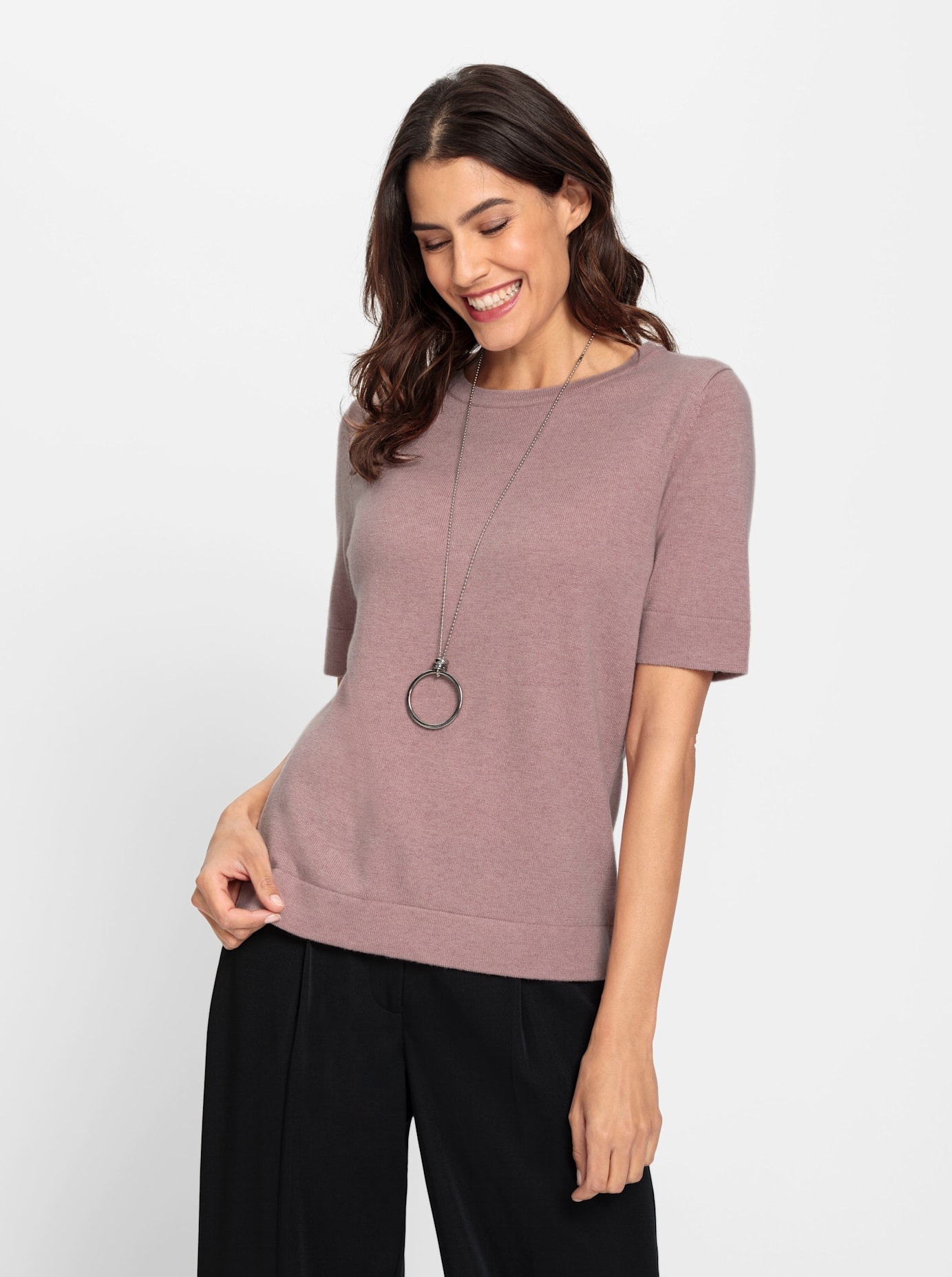 Inspirationen Kurzarmpullover »Pullover«
