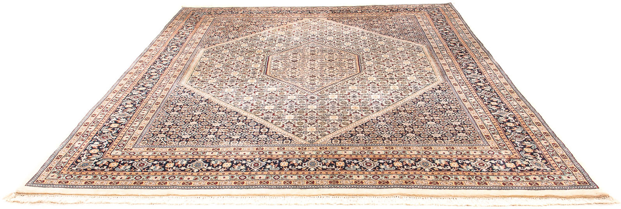 Image of morgenland Orientteppich »Bidjar - Indus - 300 x 200 cm - beige«, rechteckig, 15 mm Höhe, Wohnzimmer, Handgeknüpft, Einzelstück mit Zertifikat bei Ackermann Versand Schweiz