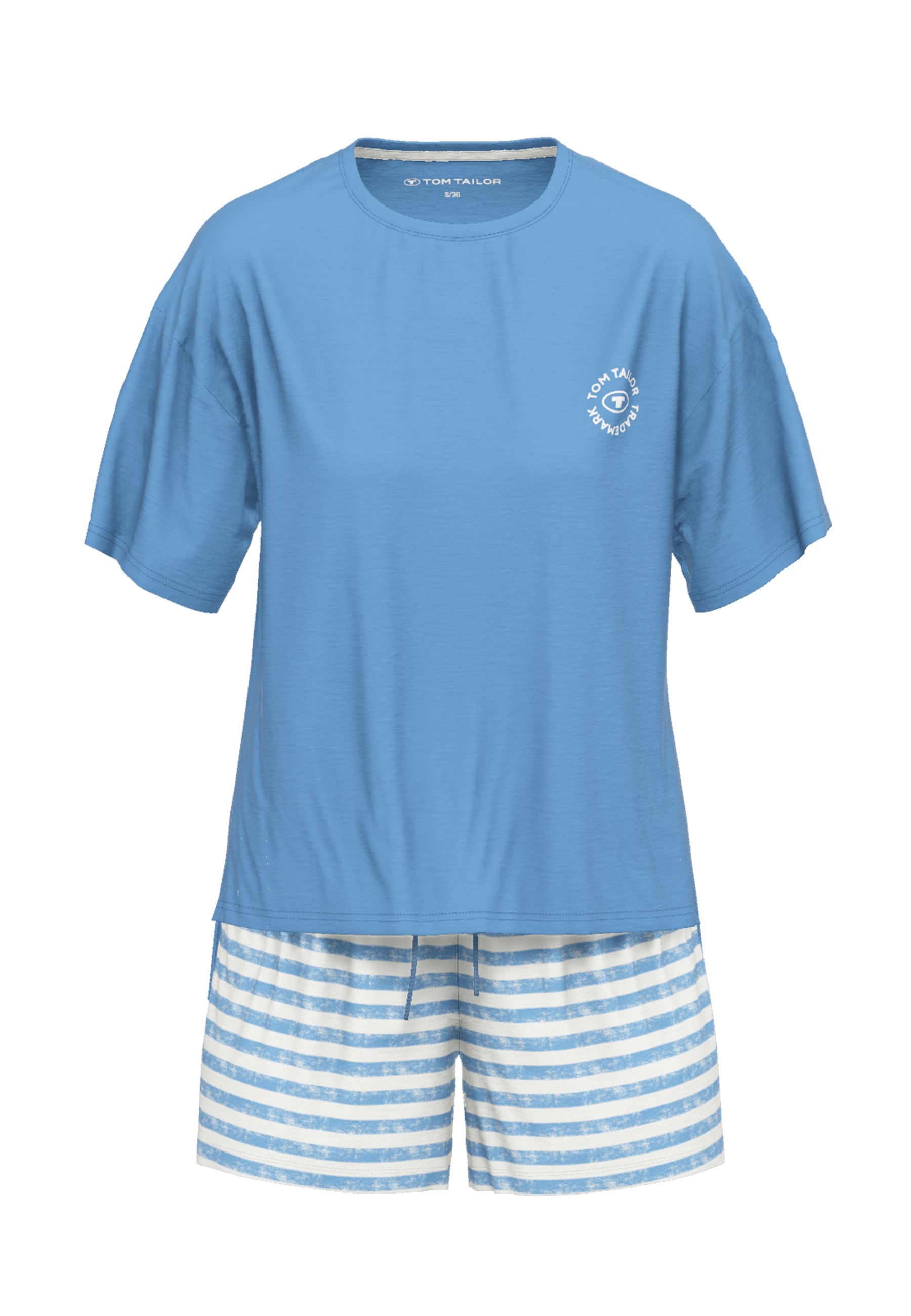 TOM TAILOR Shorty »Positivism«, (2 tlg.), mit sommerlichen Farben