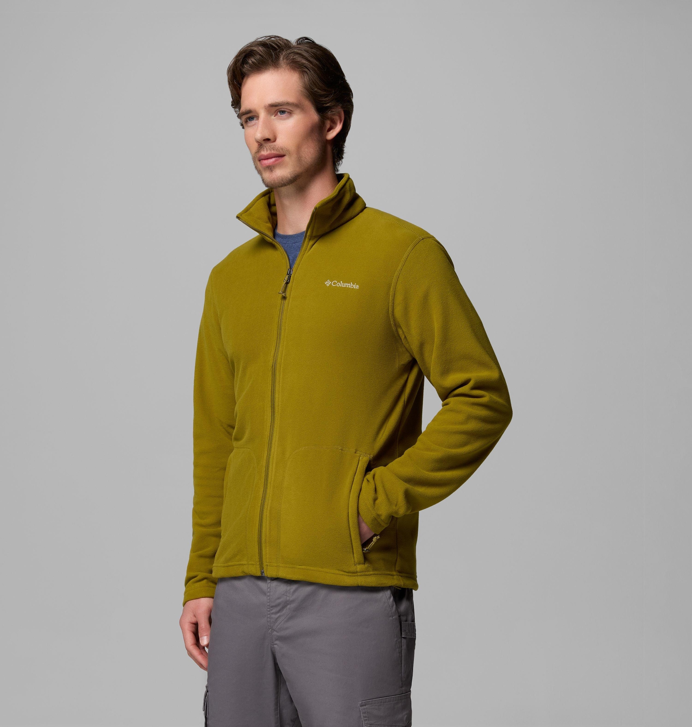 Columbia Veste polaire »Fast Trek™ Light FZ Fleece« leichtes Material, Übergangsjacke, mit kontrastfarbenen Details