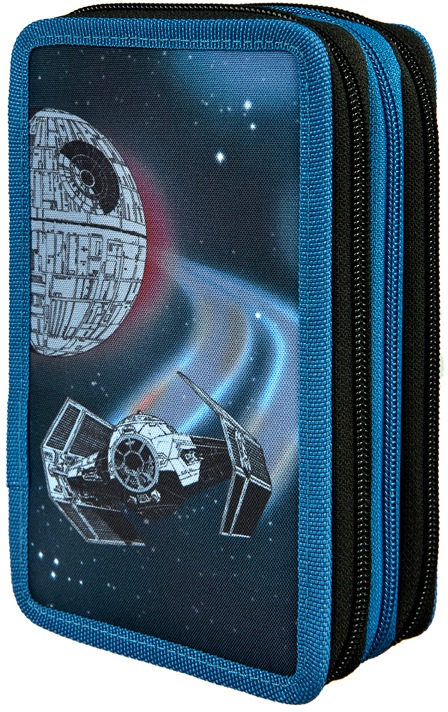 Image of Scooli Federmäppchen »Tripledecker, Star Wars«, befüllt, inkl. Geodreieck bei Ackermann Versand Schweiz