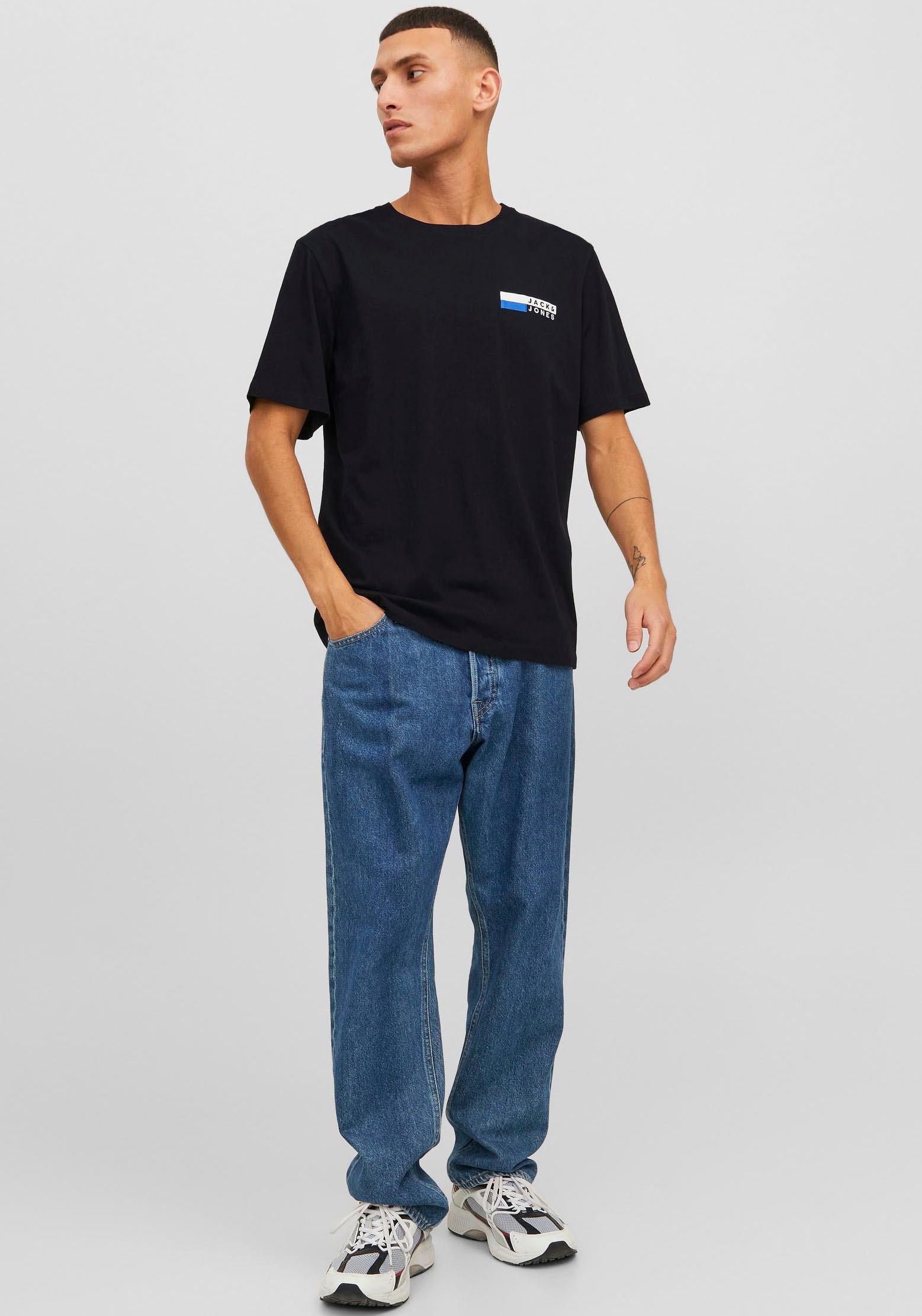 Jack & Jones Rundhalsshirt »JJECORP LOGO TEE PLAY SS O-NECK NOOS«