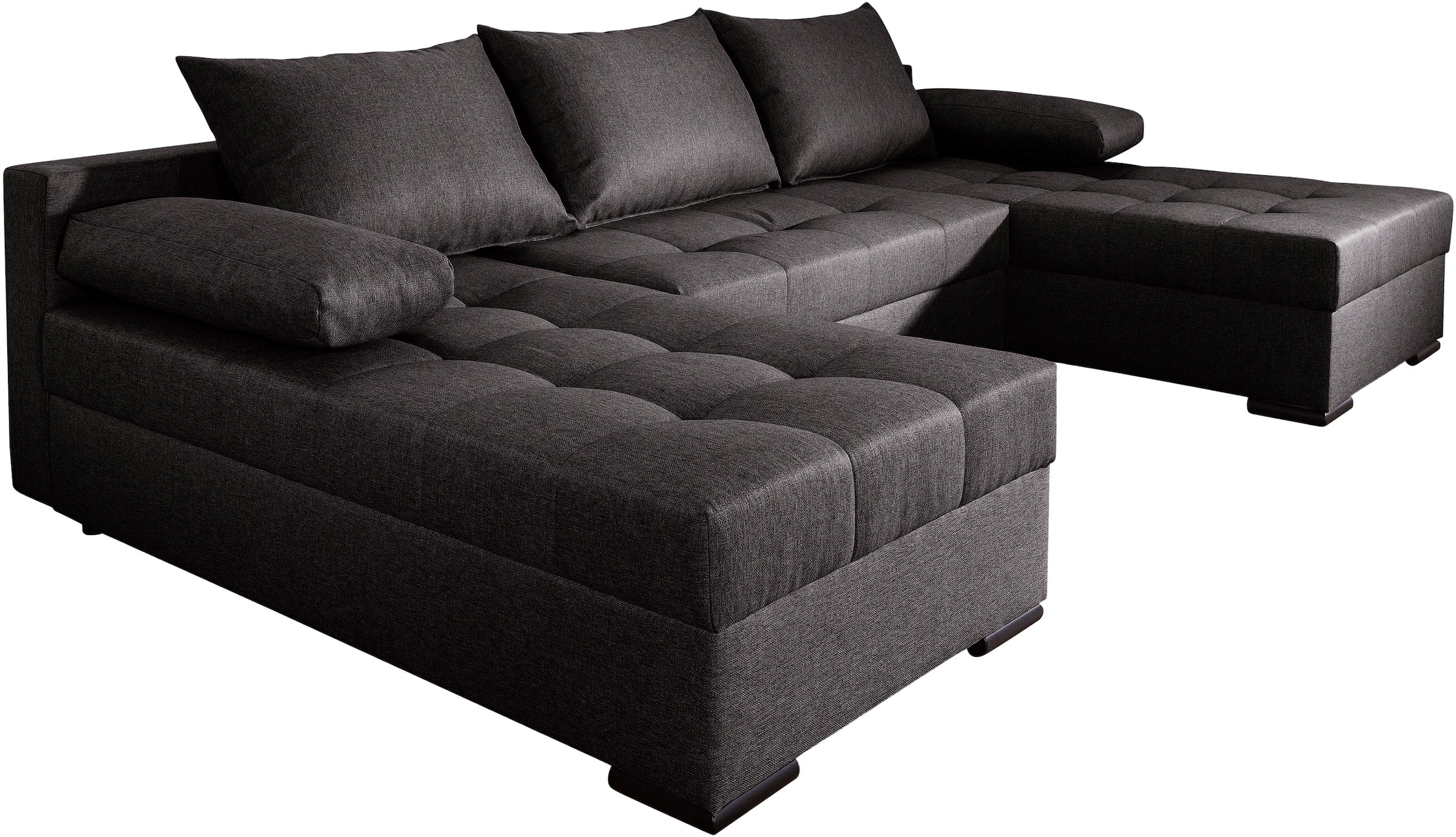 COLLECTION AB Paysage de salon »Josy U-Form, B: 269 cm« Bettfunktion & Bettkasten, Federkern
