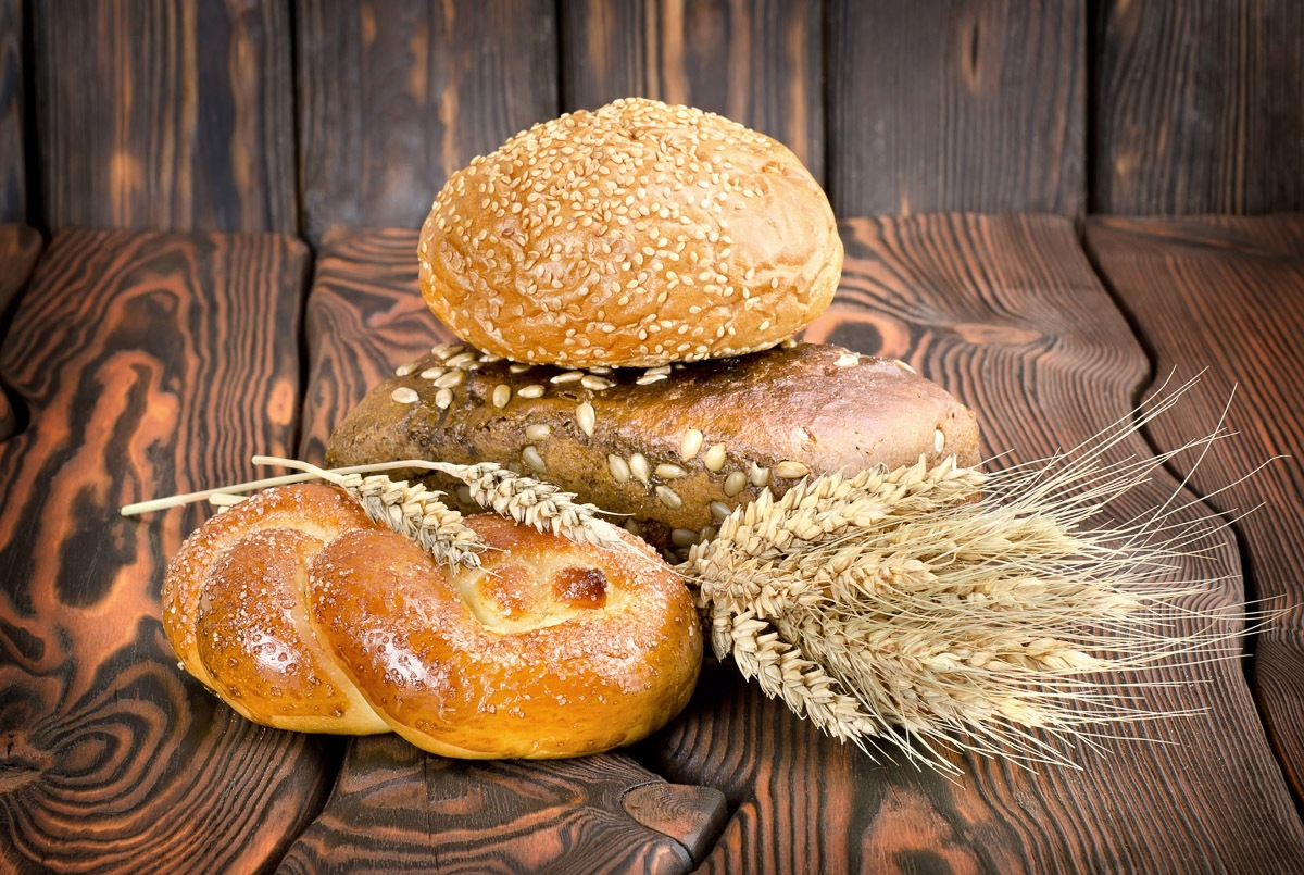 Image of Papermoon Fototapete »Brote«, Vliestapete, hochwertiger Digitaldruck, inklusive Kleister bei Ackermann Versand Schweiz