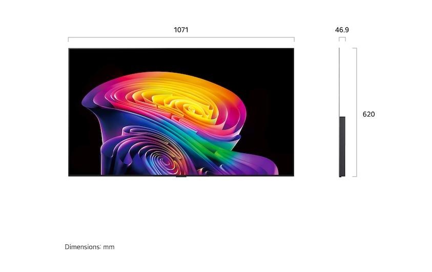 LG Téléviseur OLED »OLED48C67LA« 121 cm/48 ″