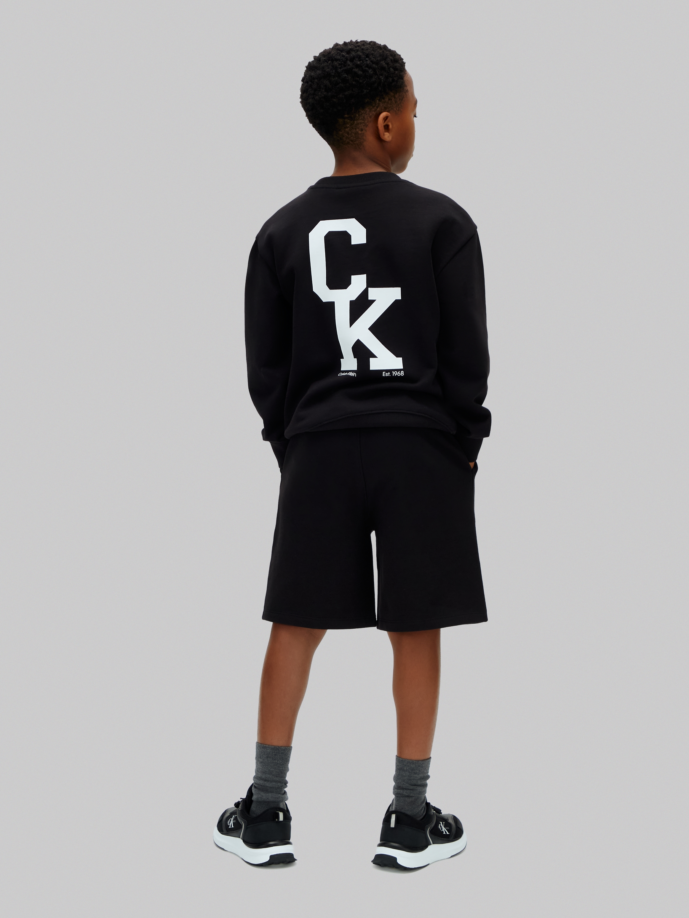 Calvin Klein Jeans Short  coupe régulière avec taille élastique pour enfants