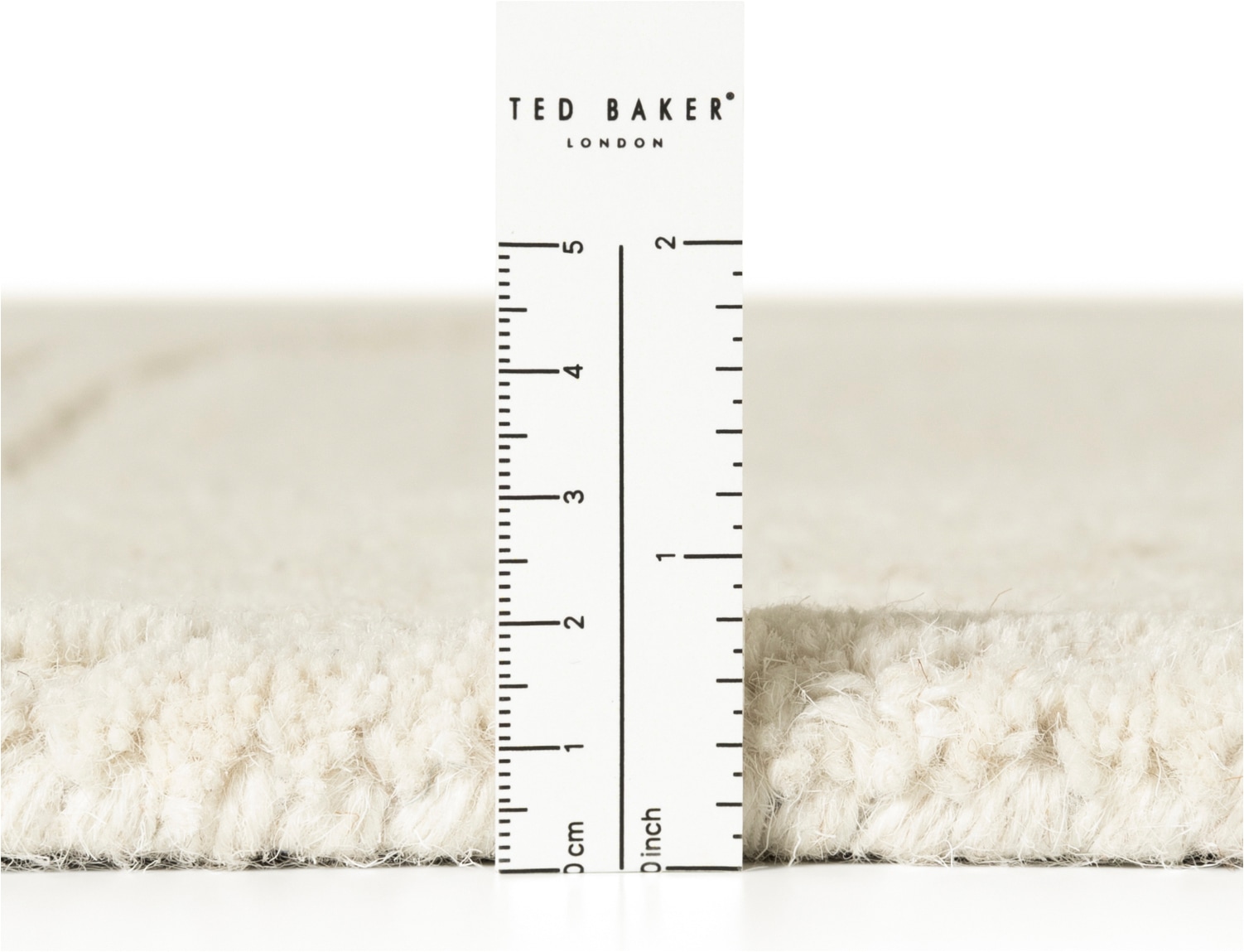 Ted Baker Tapis en laine »Victoria  , auch in rund« Rectangulaire 18 mm Höhe Naturteppich Wolle, Hoch-Tief-Design, Wohnzimmer, Schlafzimmer