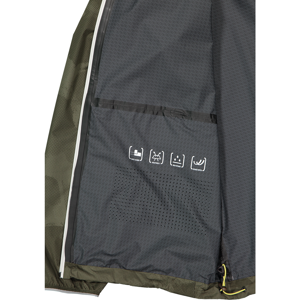 CMP Regenjacke für Outdoor- und Sportaktivitäten, sportlicher Stil