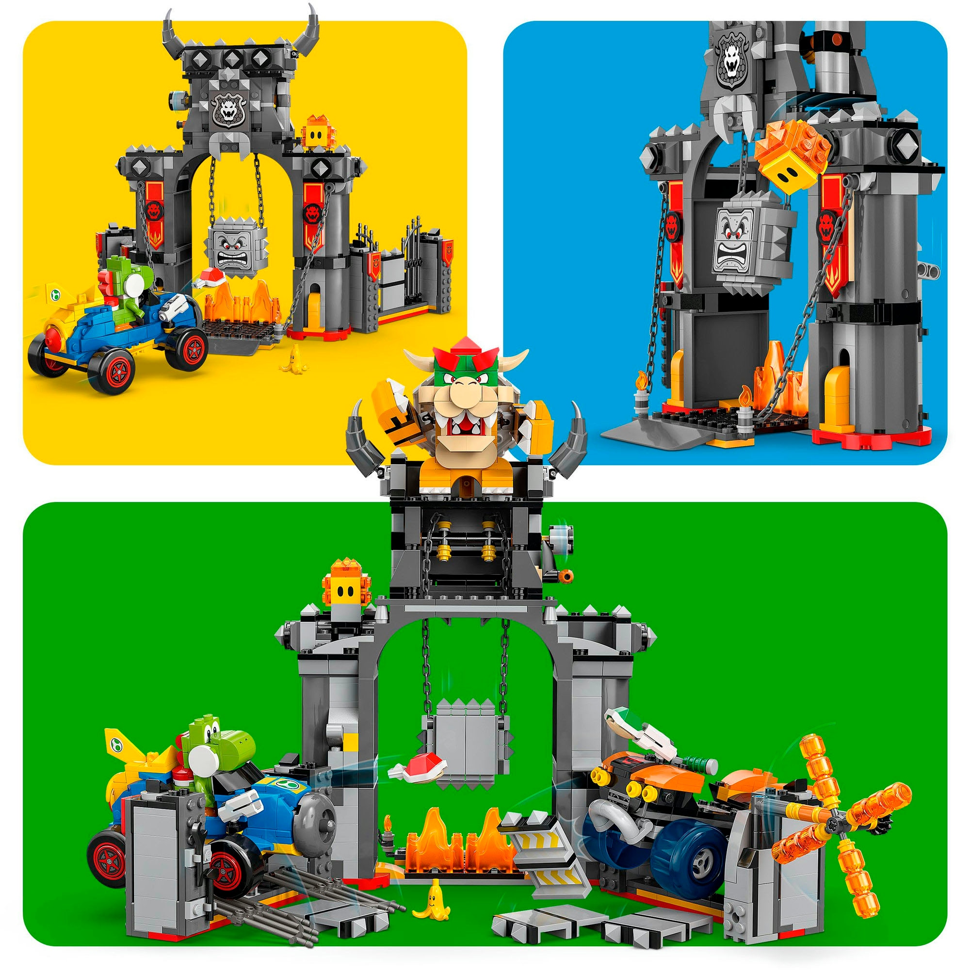 LEGO® Pions de construction »Mario Kart – Bowsers Festung (72039), LEGO Super Mario« Made in Europe