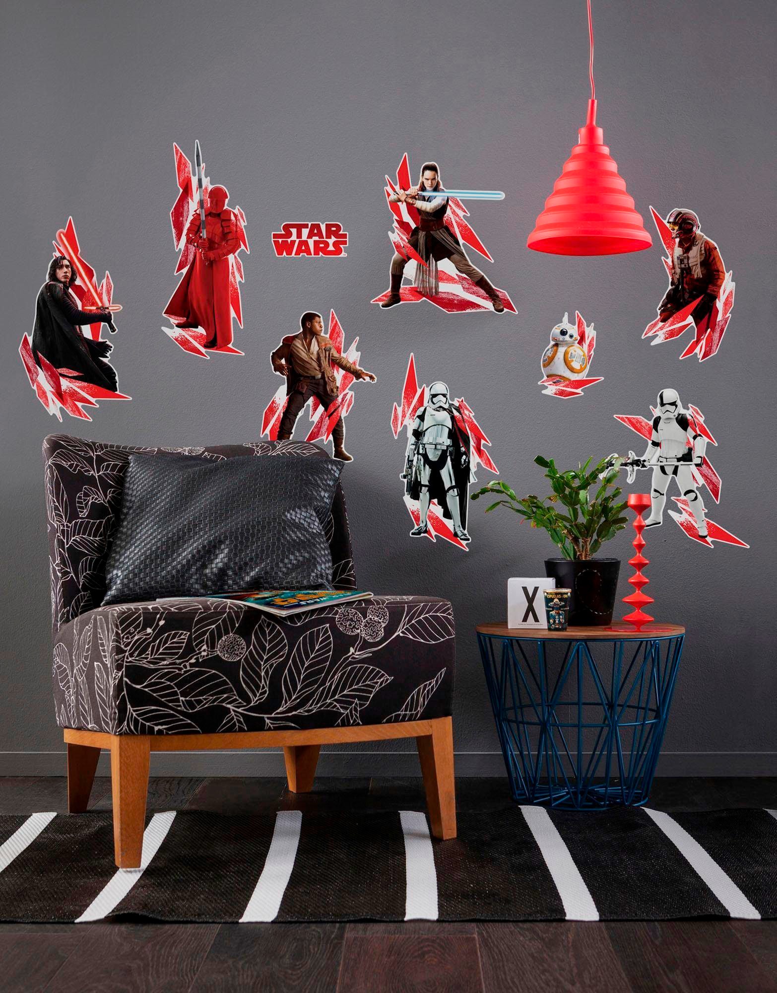 Komar Wandtattoo »Star Wars The Last Jedi - Grösse 100 x 70 cm«, selbstklebend, Wandsticker, Kinderzimmer