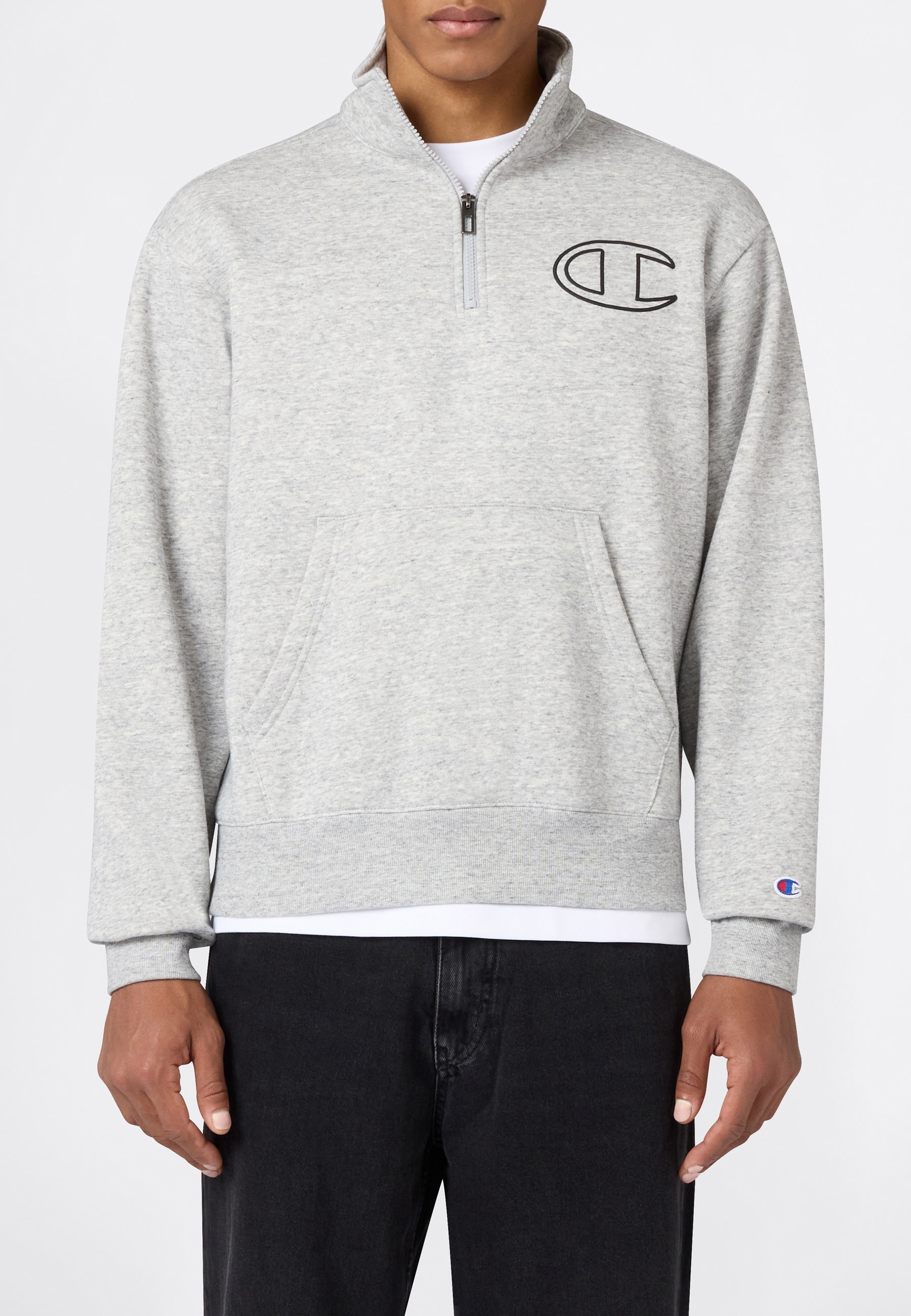 Image of Champion Sweatshirt "COLLEGE Fleece Half Zip Sweatshirt"