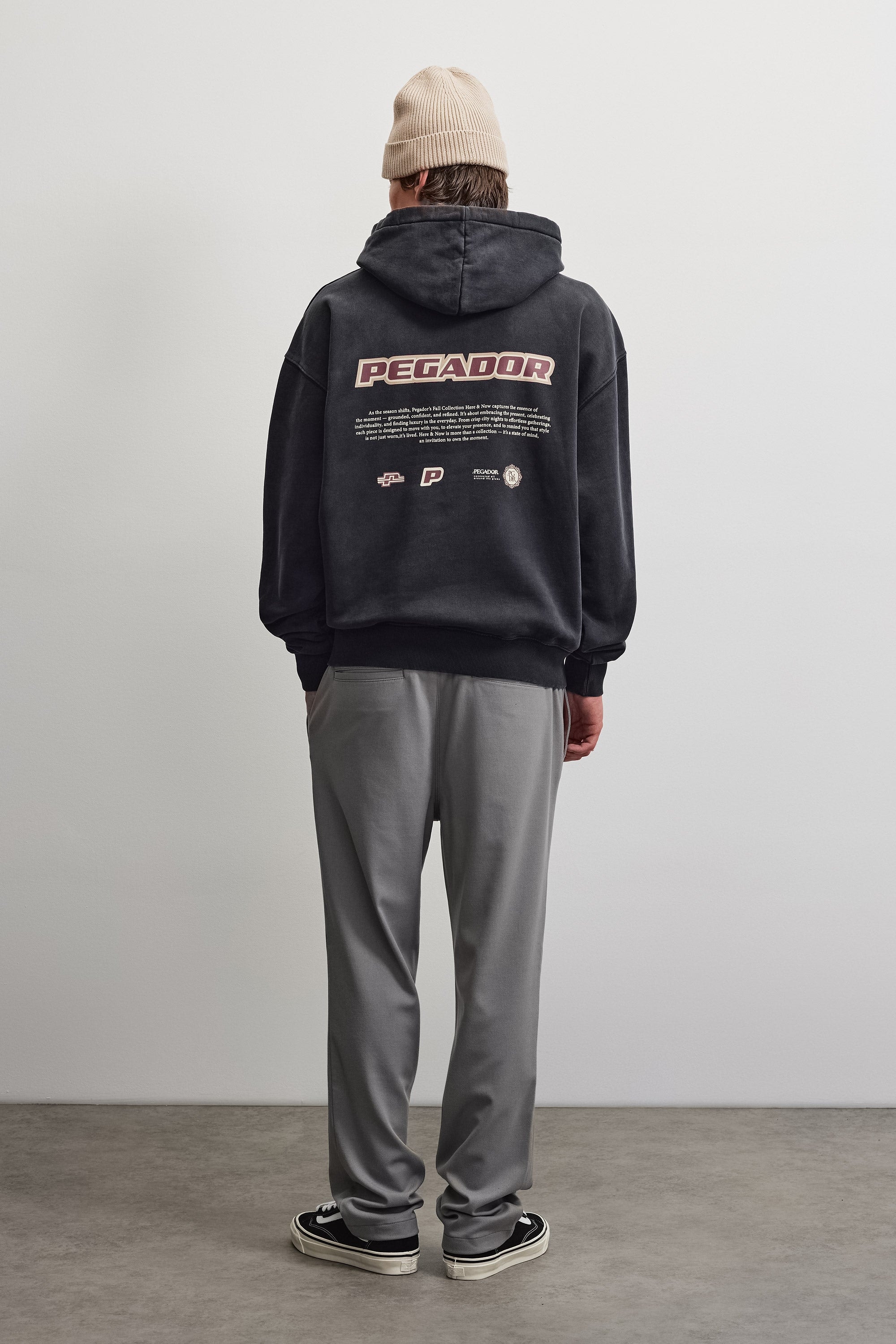 PEGADOR Sweat à capuche »Binibeca Oversized Hoodie«, mélange de coton, oversize
