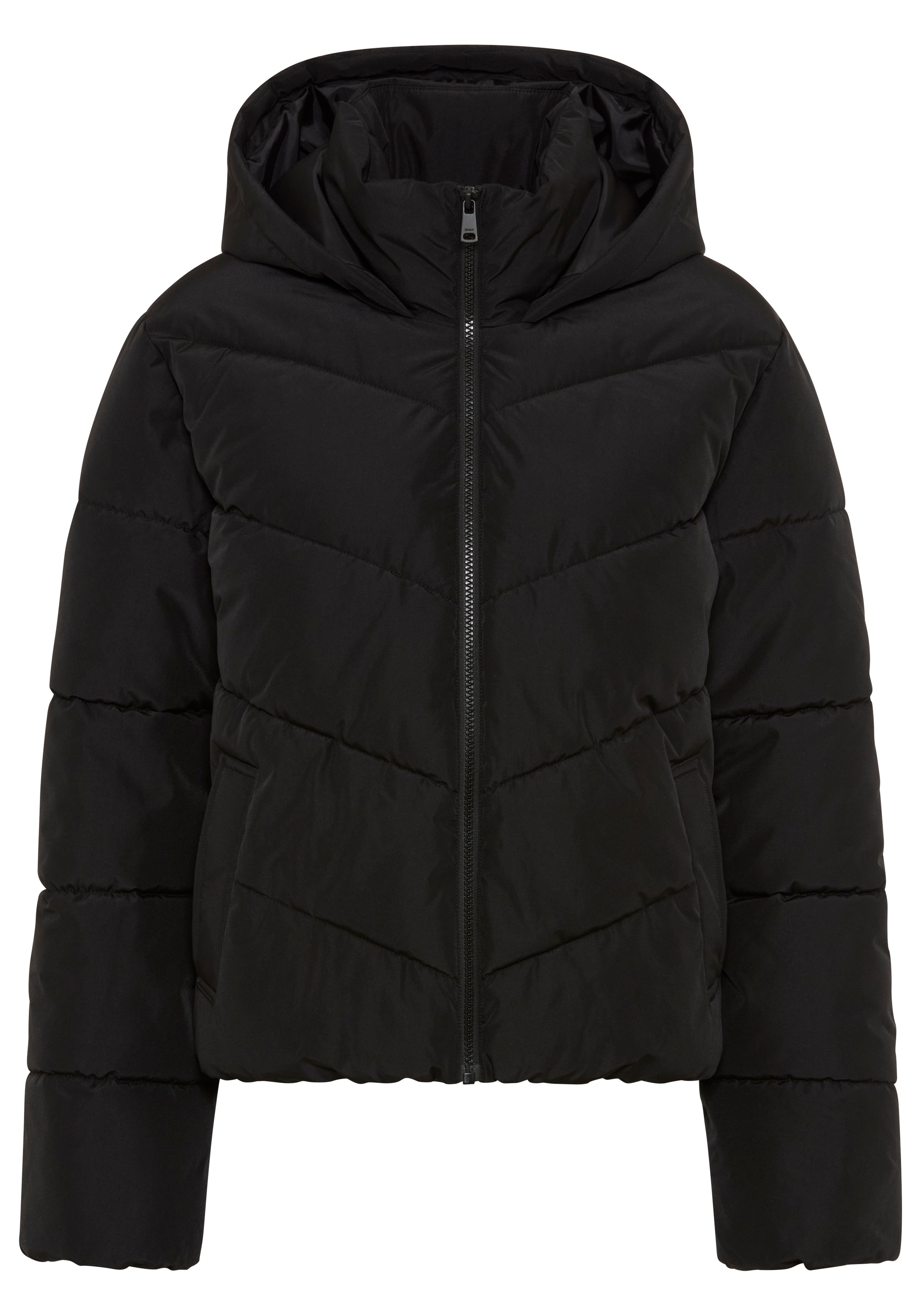 ONLY Veste matelassée »ONLCLARISA PUFFER HOOD JACKET CS OTW« avec capuche Fibre synthétique, tissu matelassé, capuche, poignets élastiques