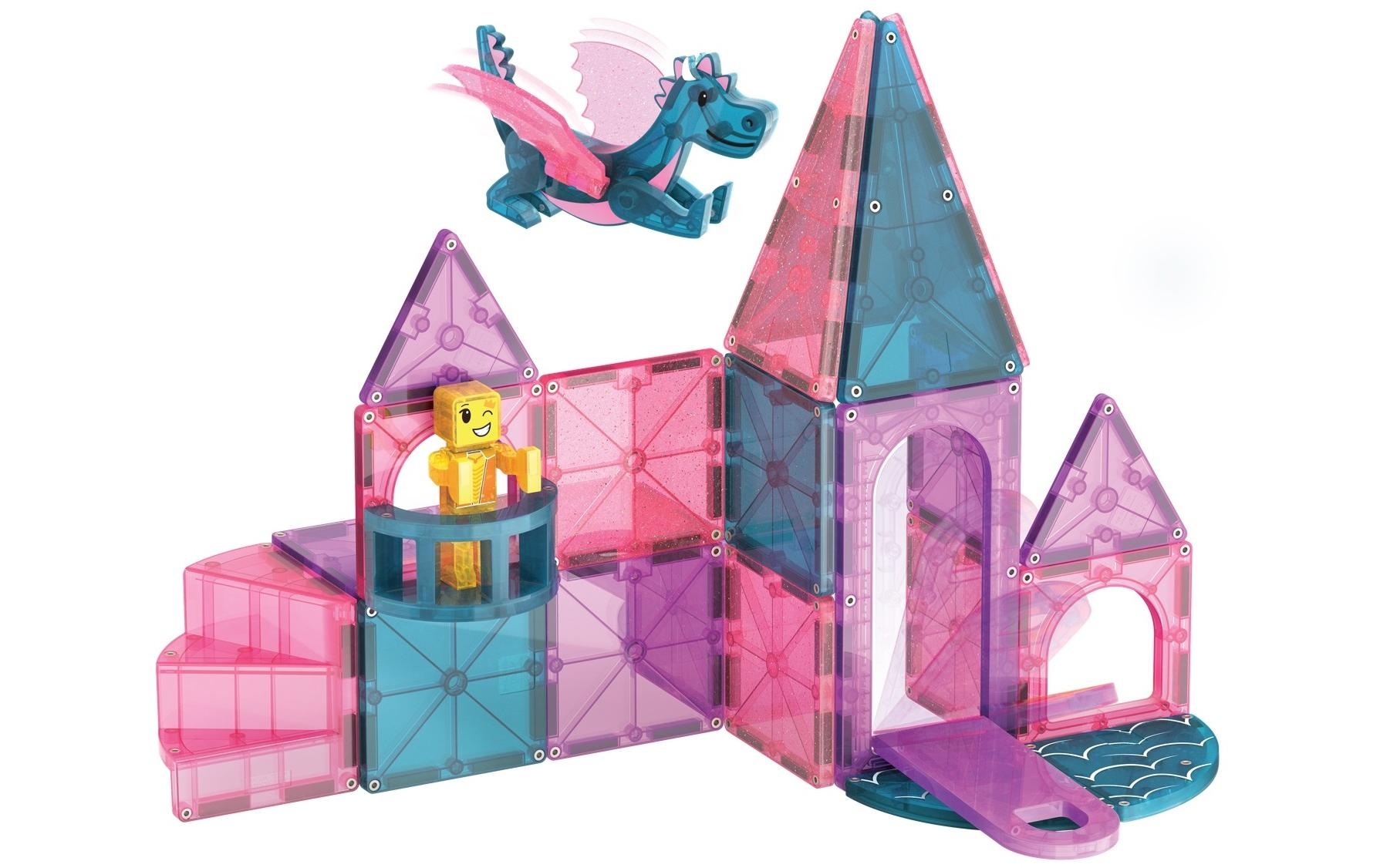 Spielbausteine »Magna-Tiles Schloss 25-teilig«, (25 St.)