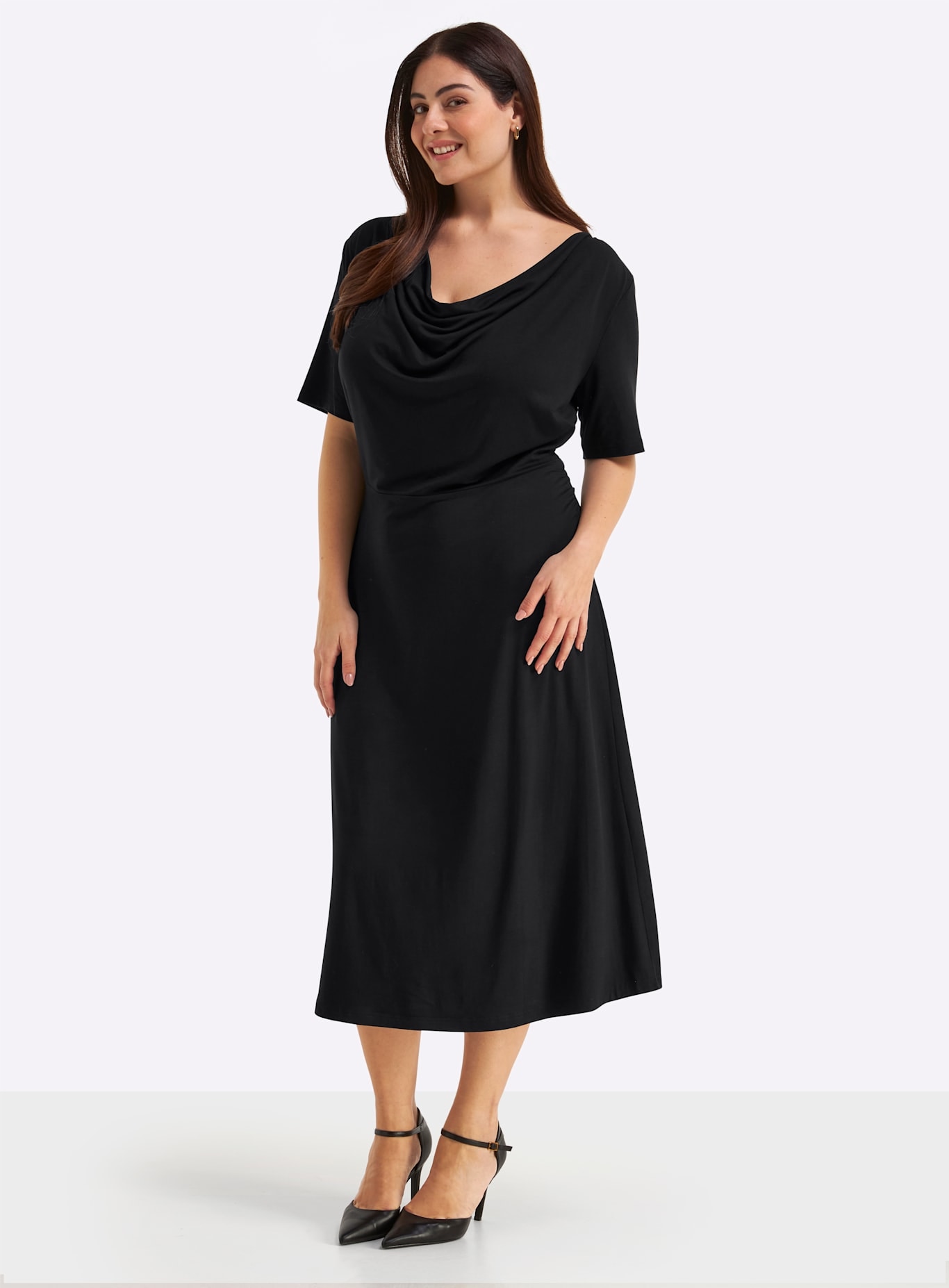 Sheego Jerseykleid »Jersey-Kleid«