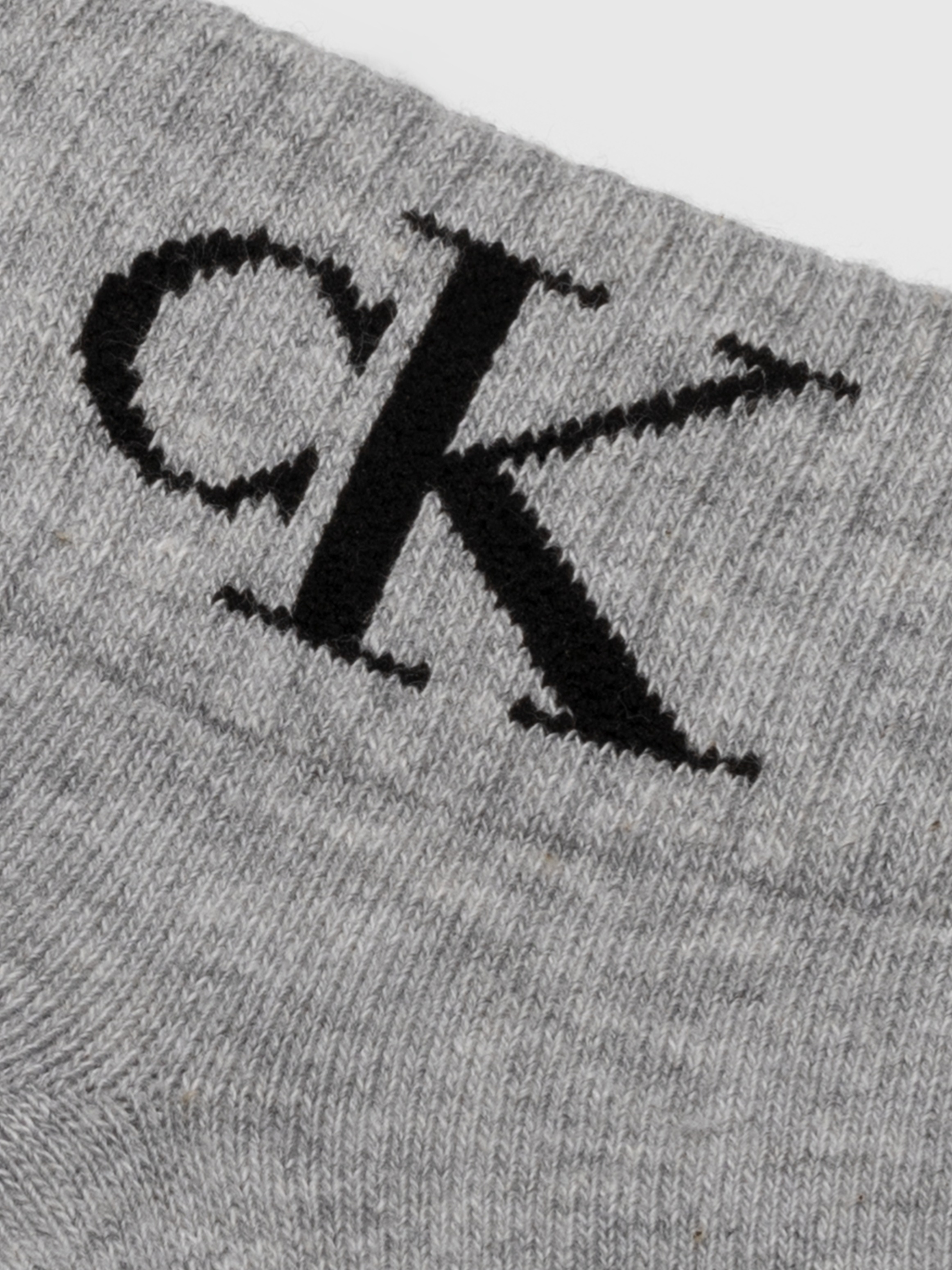 Calvin Klein Jeans Kurzsocken »CKJ WOMEN QUARTER MONOGRAM« 2 Paar, 2 Paar tlg. mit Logostickerei
