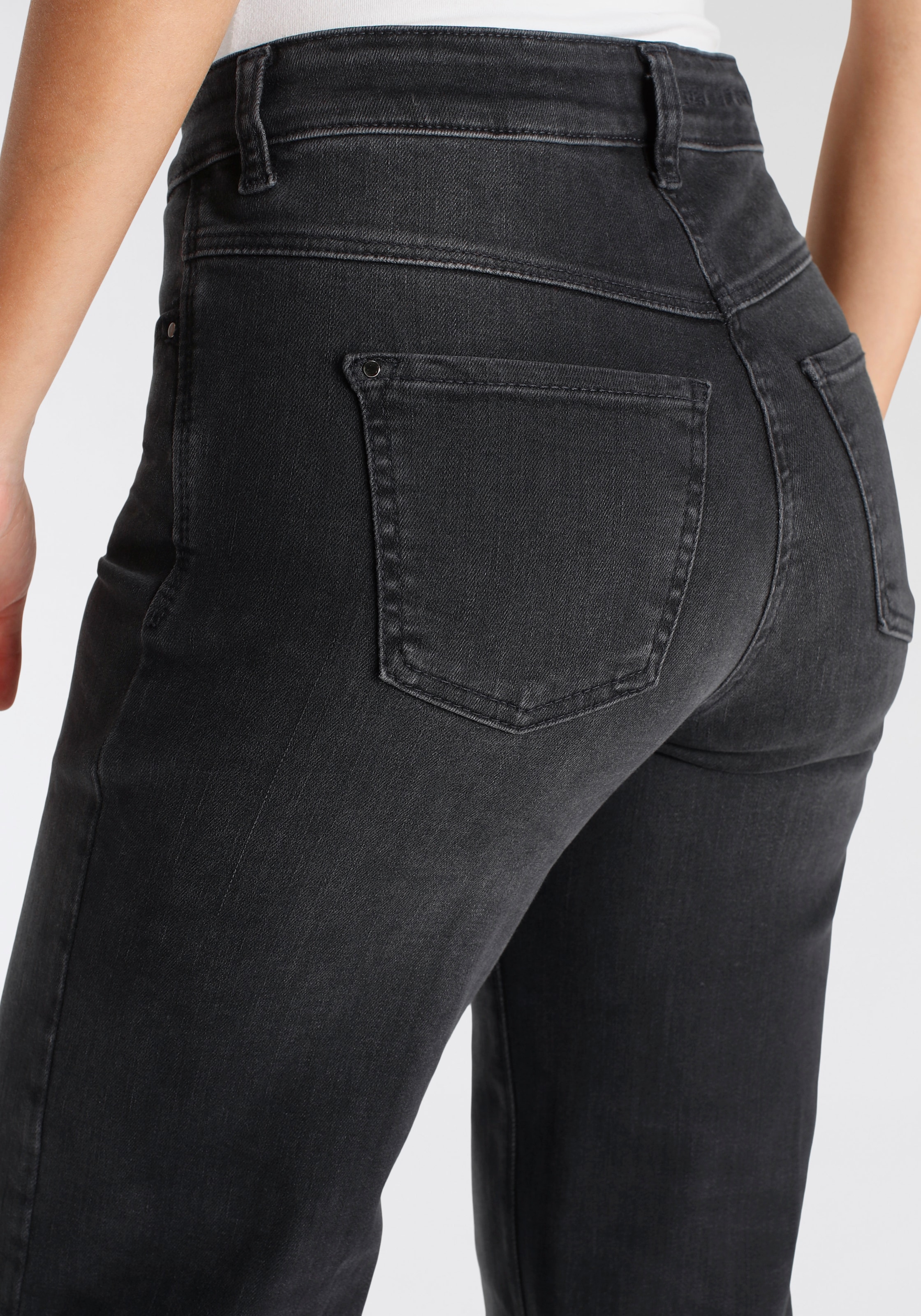 ♕ MAC Weite Shaping-Effekt mit formendem »Dream Wide kaufen Jeans authentic«, versandkostenfrei