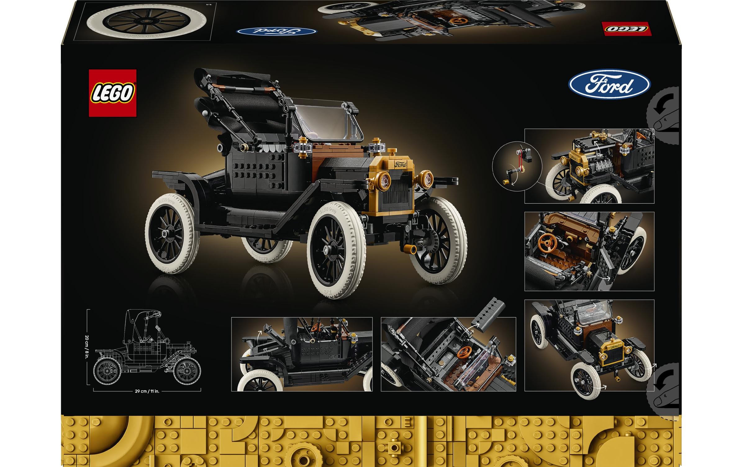 LEGO® Konstruktionsspielsteine »Ford Model T (11376), LEGO Icons«