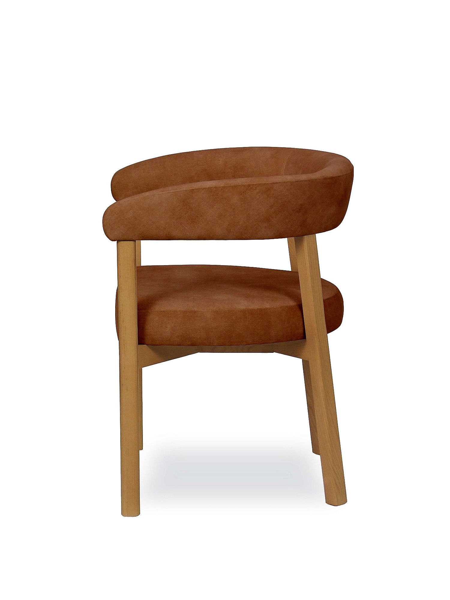 Home affaire Chaise avec accoudoirs »NUVOLA Stuhl,Armstuhl,Made in Italy,Massivholz,Samt,24 Farbvarianten« () 1 cuisSalon-bureau, coin lecture, velours résistant à la saleté avec effet nuage