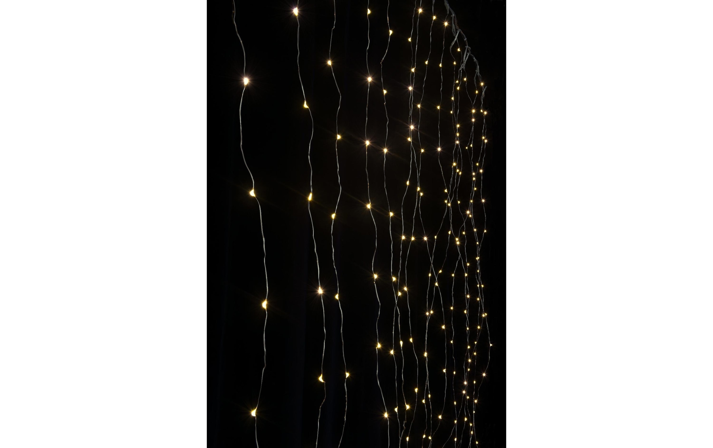 STT LED-Lichtervorhang »LED Angel Hair Curtain« 256 Stk.-flammig