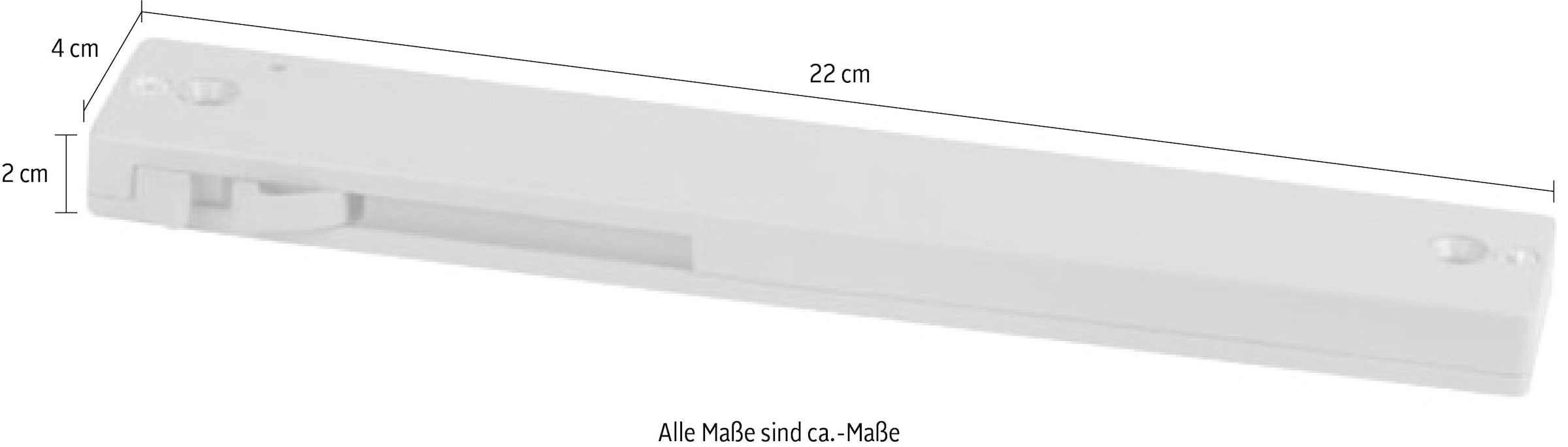 INOSIGN Amortisseur de porte »Estepona« 2 cuis tlg. lot de 2 ferrures d'amortissement pour armoires 34284456 & 15255557