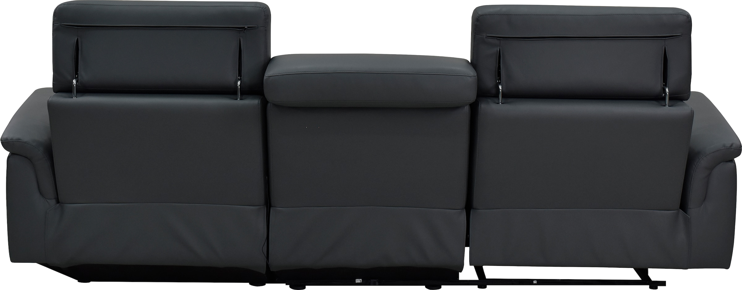 GOODproduct Ecksofa »Pareli, L-Form, 259cm,m. Recamiere, Echtleder, Kunstleder, Webstoff« man. o. elektr. Relaxfunktion, USB/Kopfteilverstellg u. LED