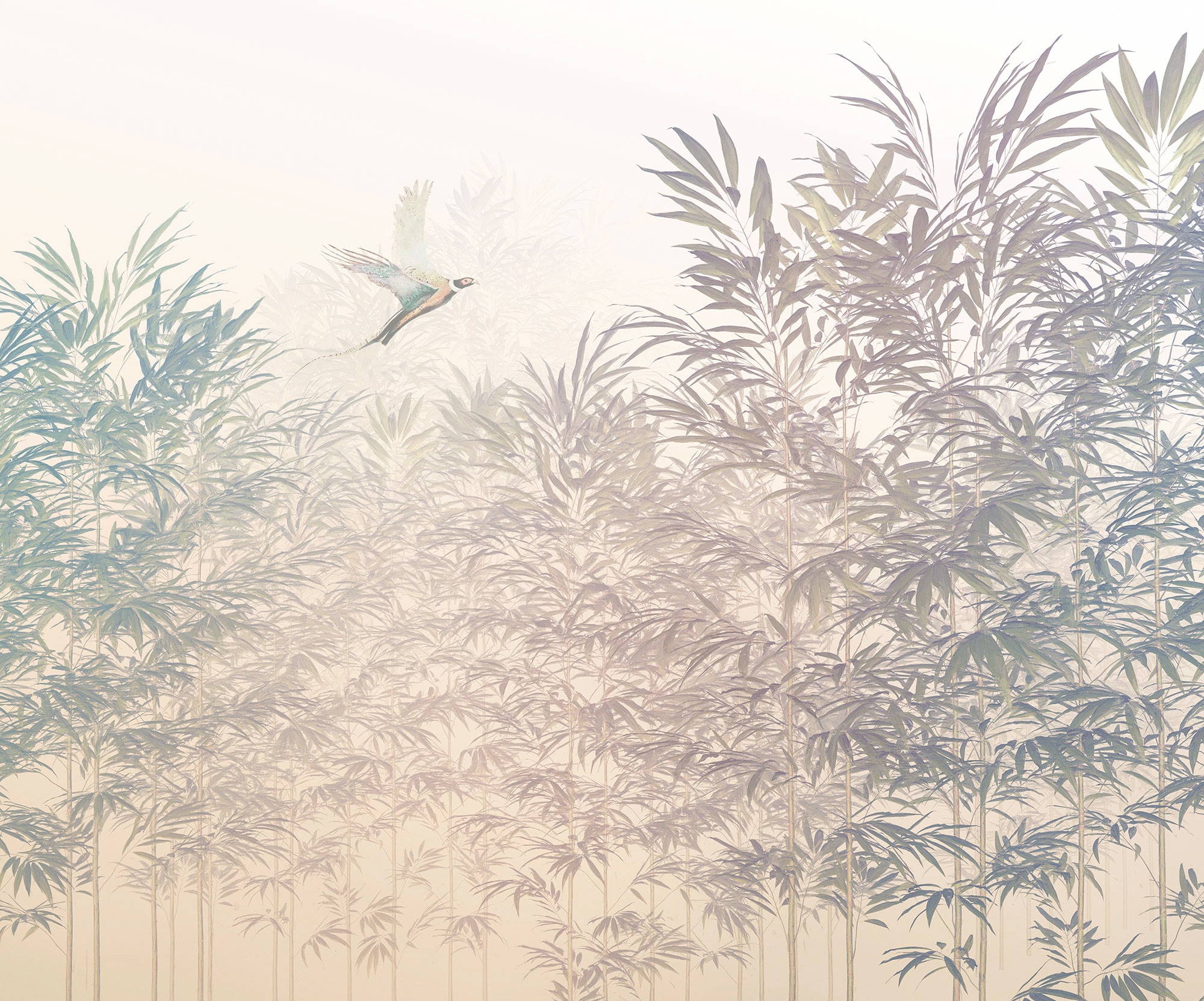 Vliestapete »Bamboo Paradise«, 300x250 cm (Breite x Höhe)
