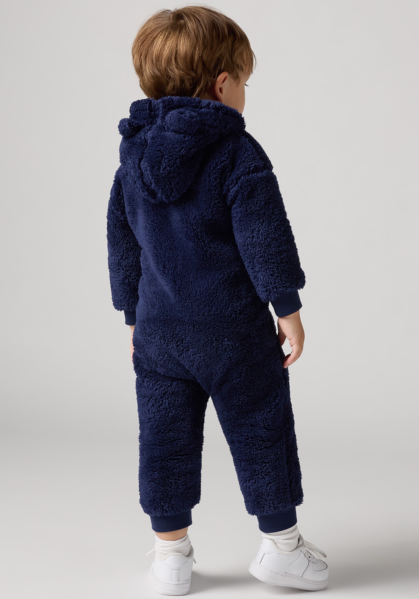 Levi's® Kids Overall »LVN BEAR SHERPA COVERALL«, aus kuscheligem Teddyplüsch