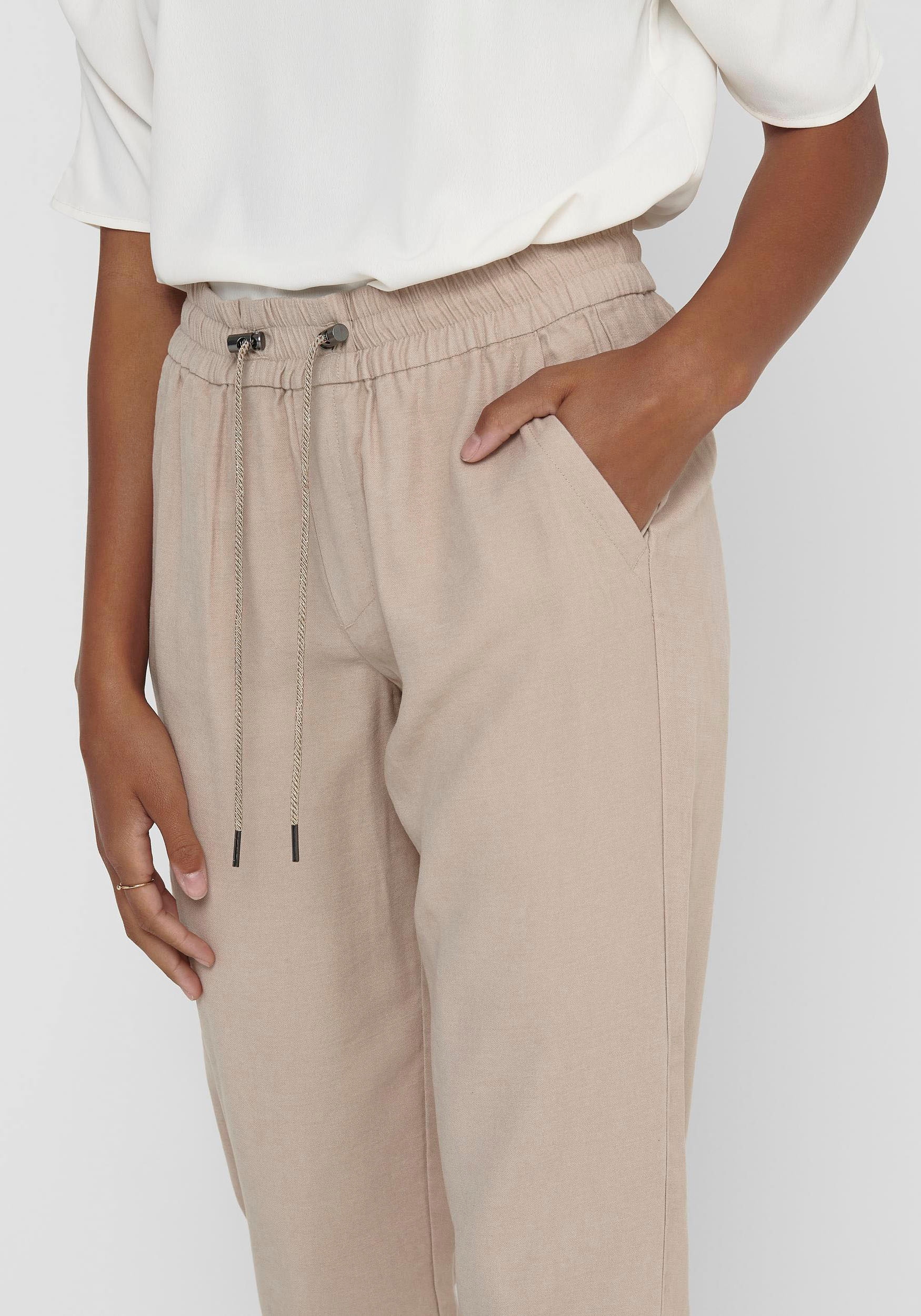 ONLY Jogger Pants »ONLKELDA-EMERY MW PULL-UP PANTS«