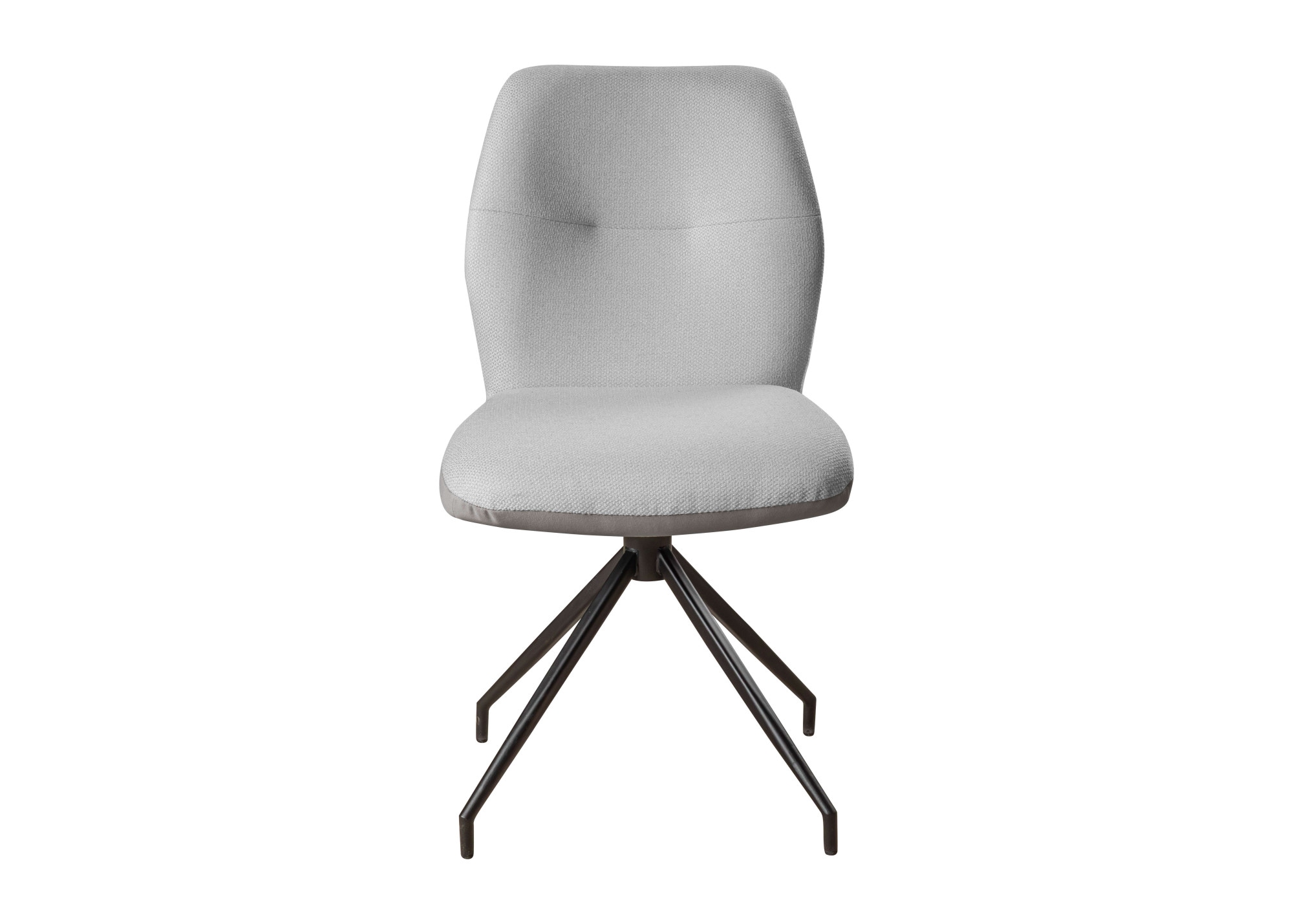 GOODproduct Drehstuhl »Bruna Esszimmerstuhl,Polsterstuhl, Küchenstuhl, 4-Fussstuhl« () 360° drehbar, mit automatischer Rückstellung, 2-Stoff-Design