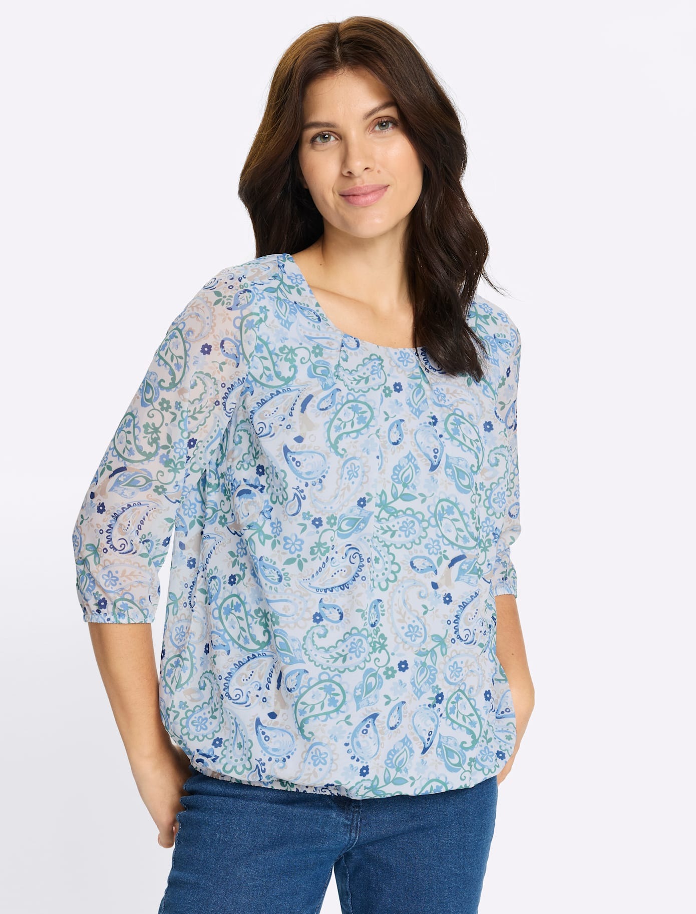 Classic Basics Schlupfbluse
