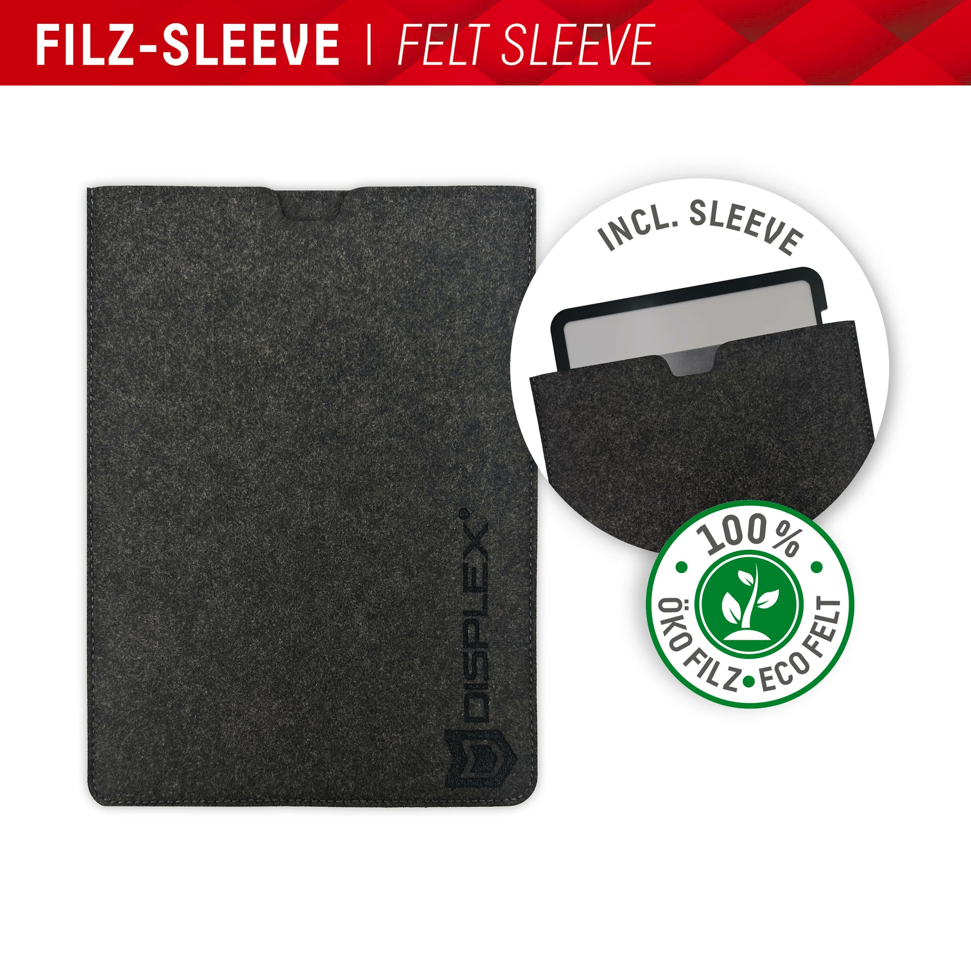Displex Displayschutzfolie »Tablet Privacy Safe«, für Apple iPad 10,9" (10. Gen., 2022)-Apple iPad 11" (2025)-Apple iPad Air 11" (2024/2025), Blickschutzfolie, Schutzfolie, Bildschirmschutz, kratz- & stossfest