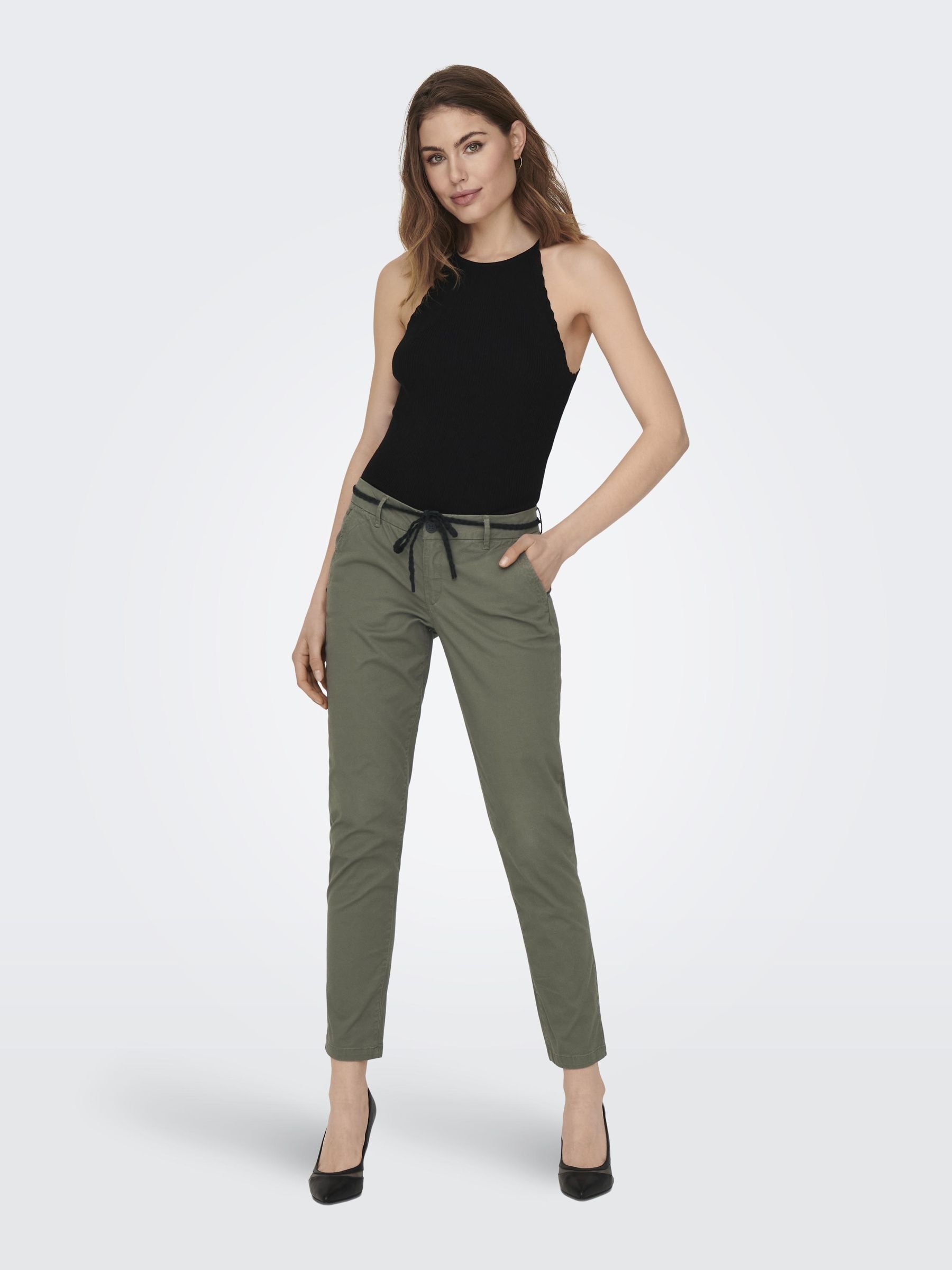 ONLY Chinohose »ONLEVELYN REG ANKLE CHINO PANT PNT NOOS«