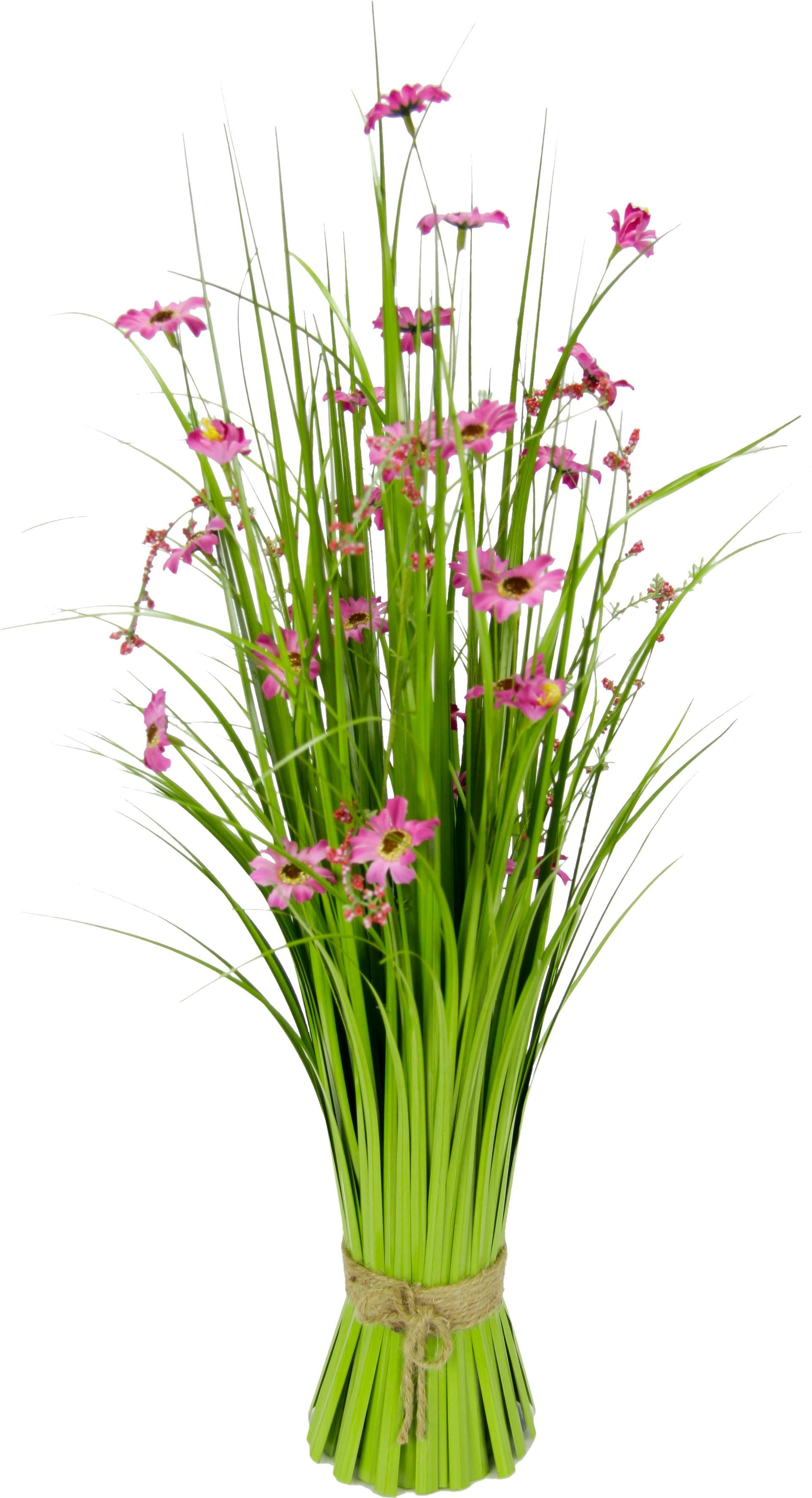 I.GE.A. Kunstgras, kaufen Blüten mit Grasbund