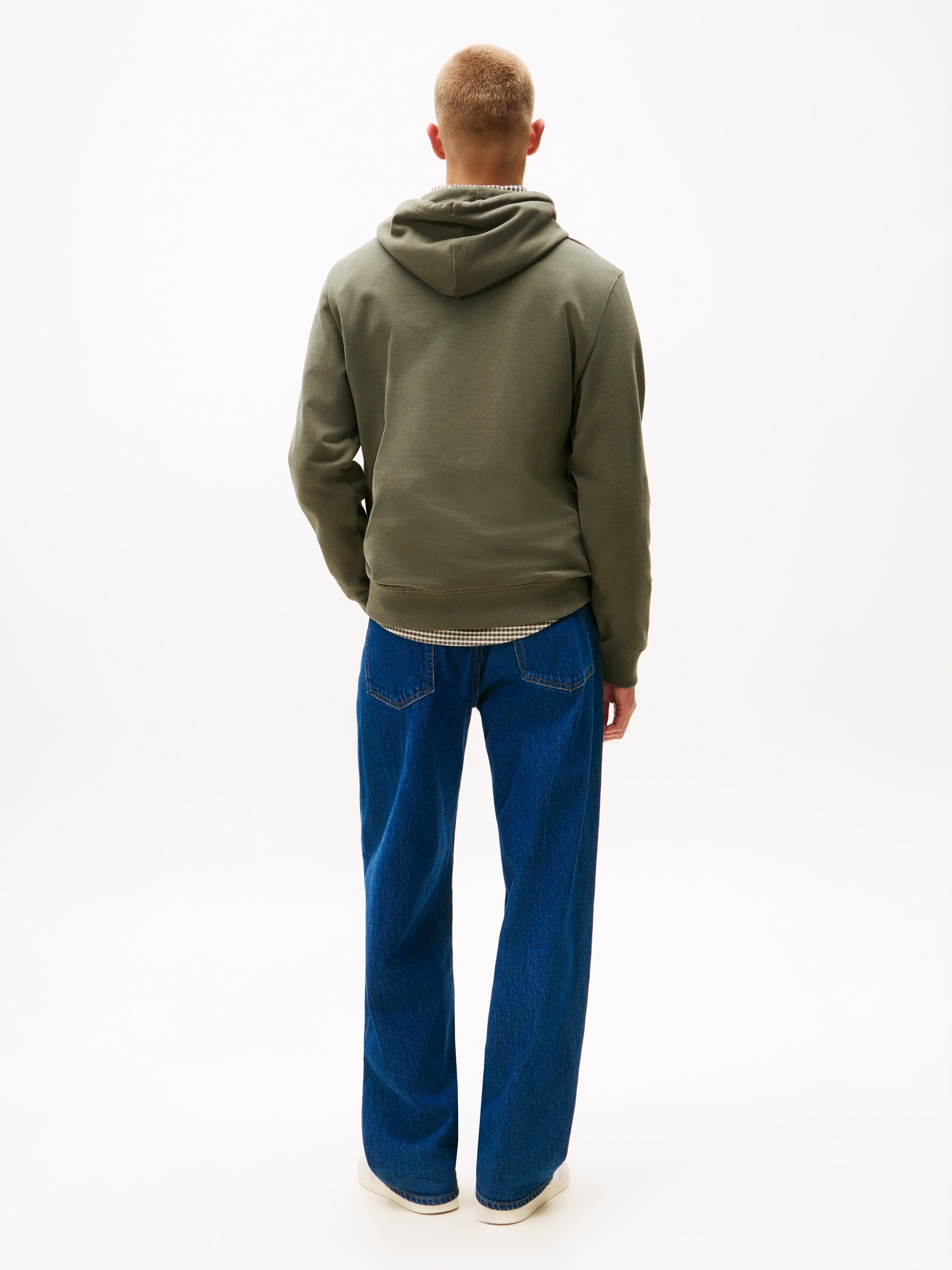 Tommy Jeans Hoodie »TJM RWB FLAG«, Regular Fit, Sweatshirt, mehrfarbiger Print
