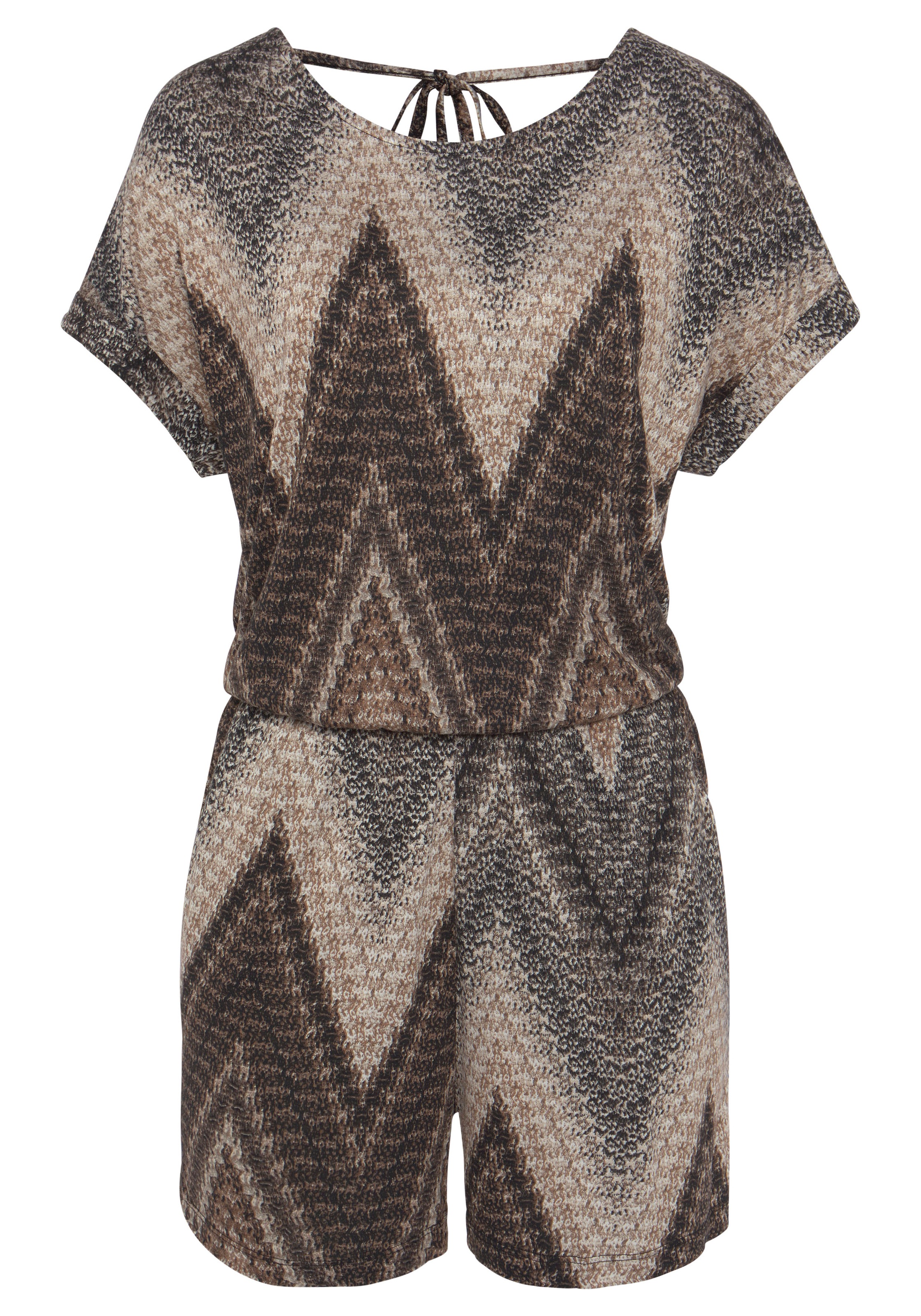 LASCANA Combinaison courte , mit tiefem Rückenausschnitt
