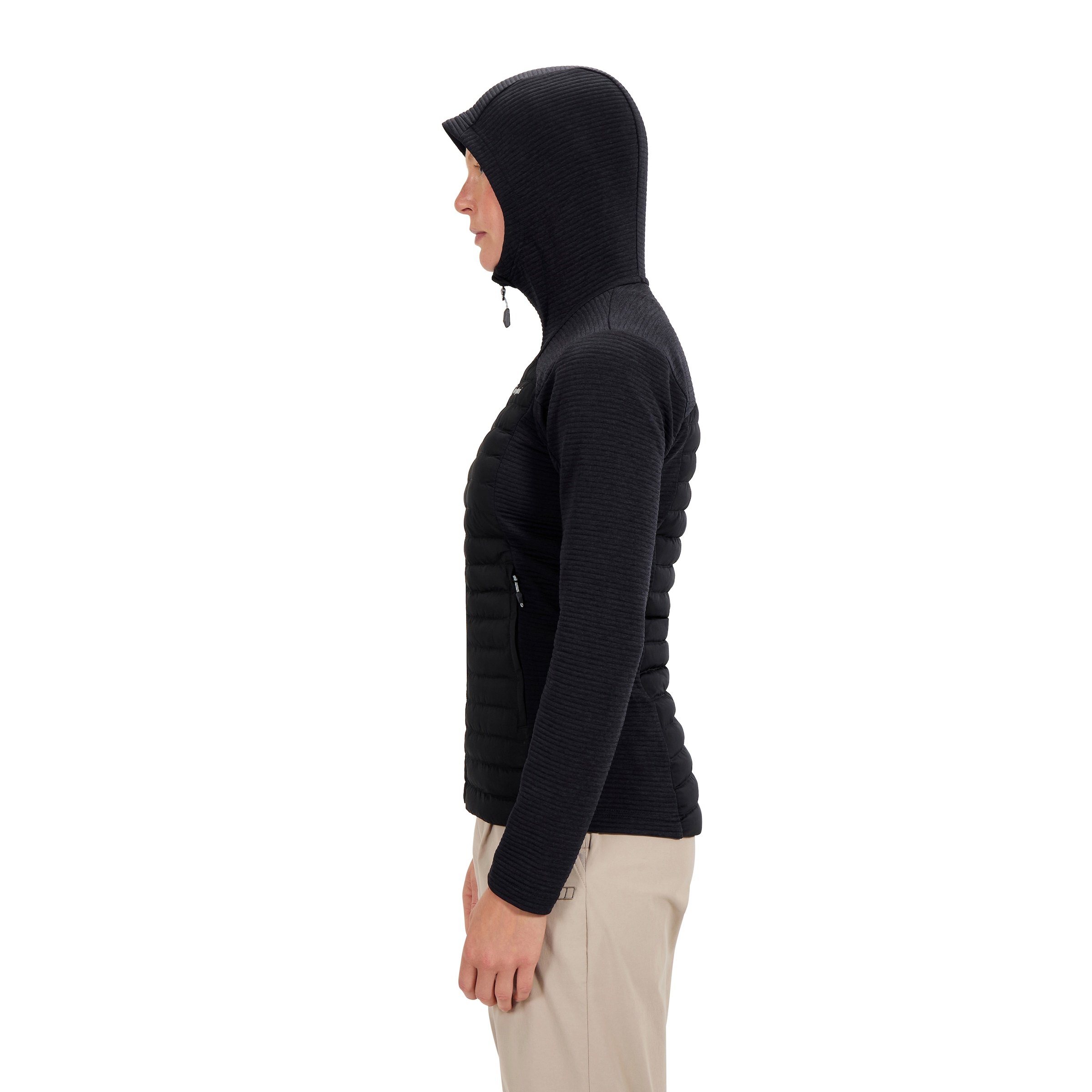 Berghaus Veste hybride »NULA HYBRID JACKET« avec capuche Hydroloft® Isolierung, Strickfleece-Einsätze, leicht verstaubar