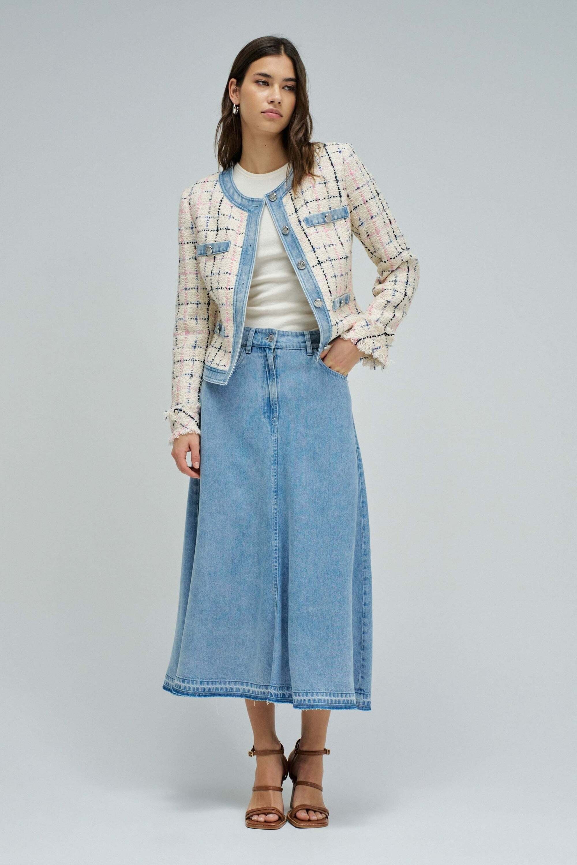 Salsa Veste courte »Salsa Jeans Jacke Tweed«