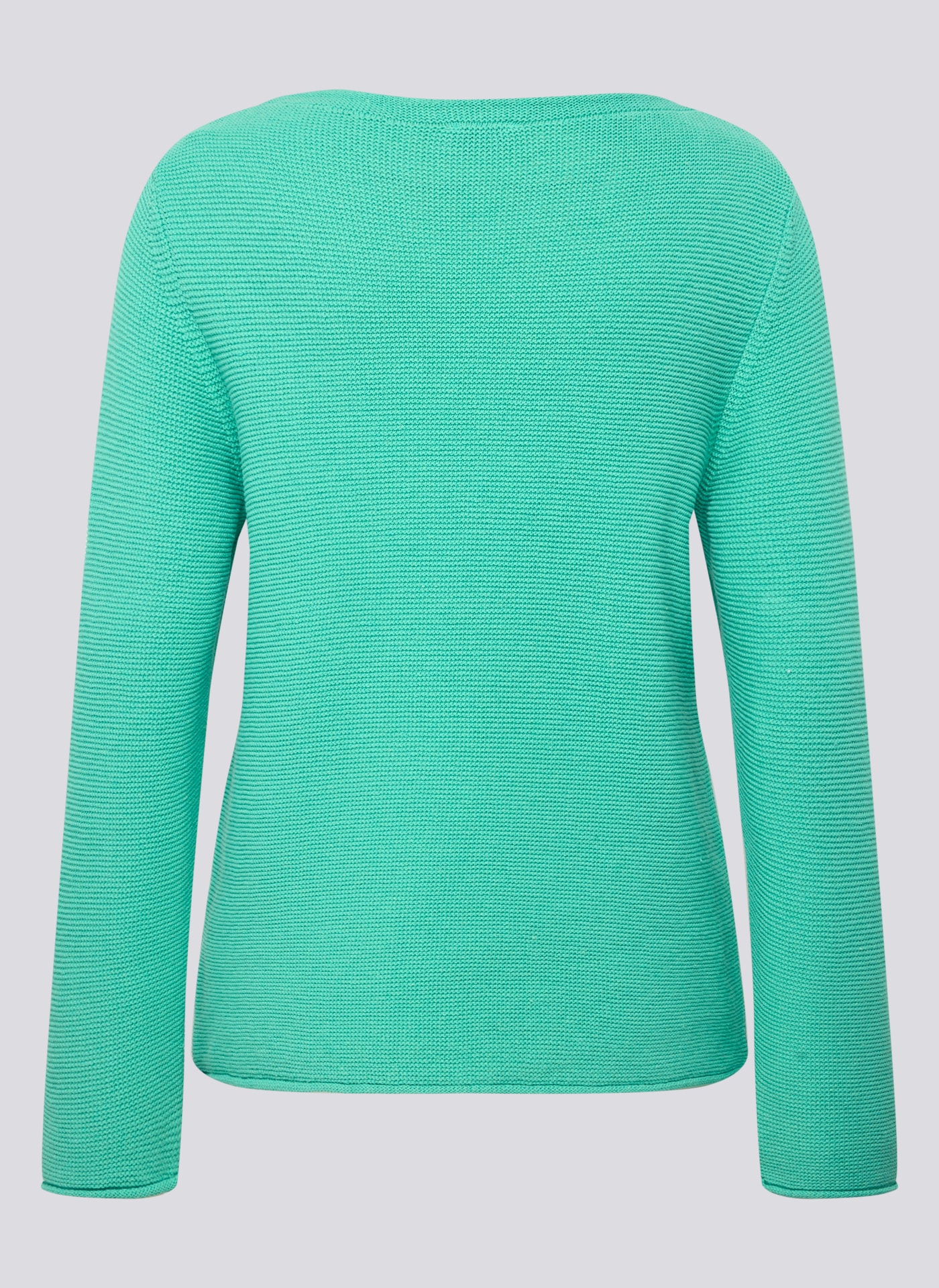 Rabe Pull à col rond in Struktur-Optik