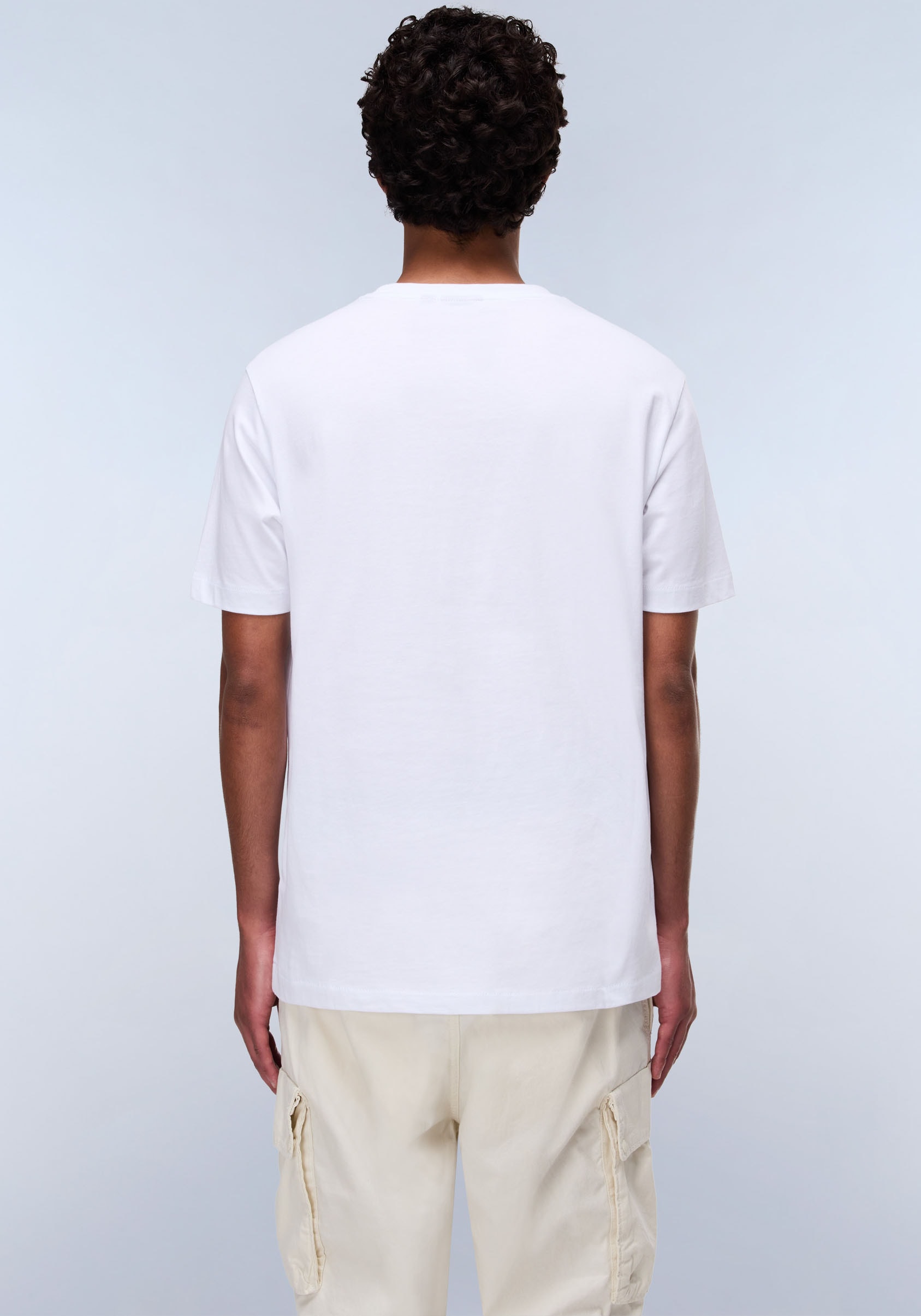 Napapijri T-Shirt »S-BOX LOGO« mit Silikonprint,