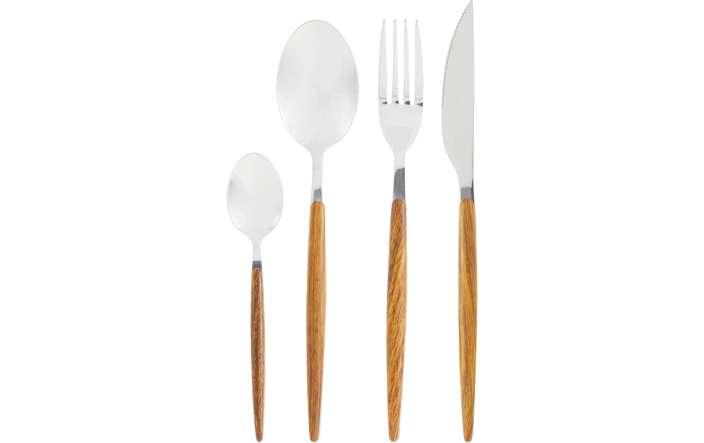 Schou Besteck-Set »16-teilig, Braun«