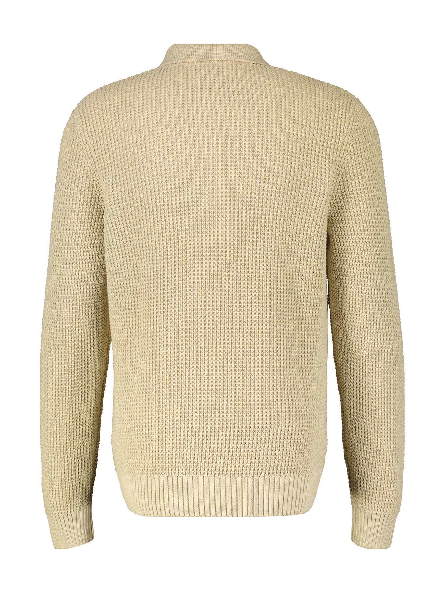 LERROS Strickpullover »LERROS Langarm Strickpolo«