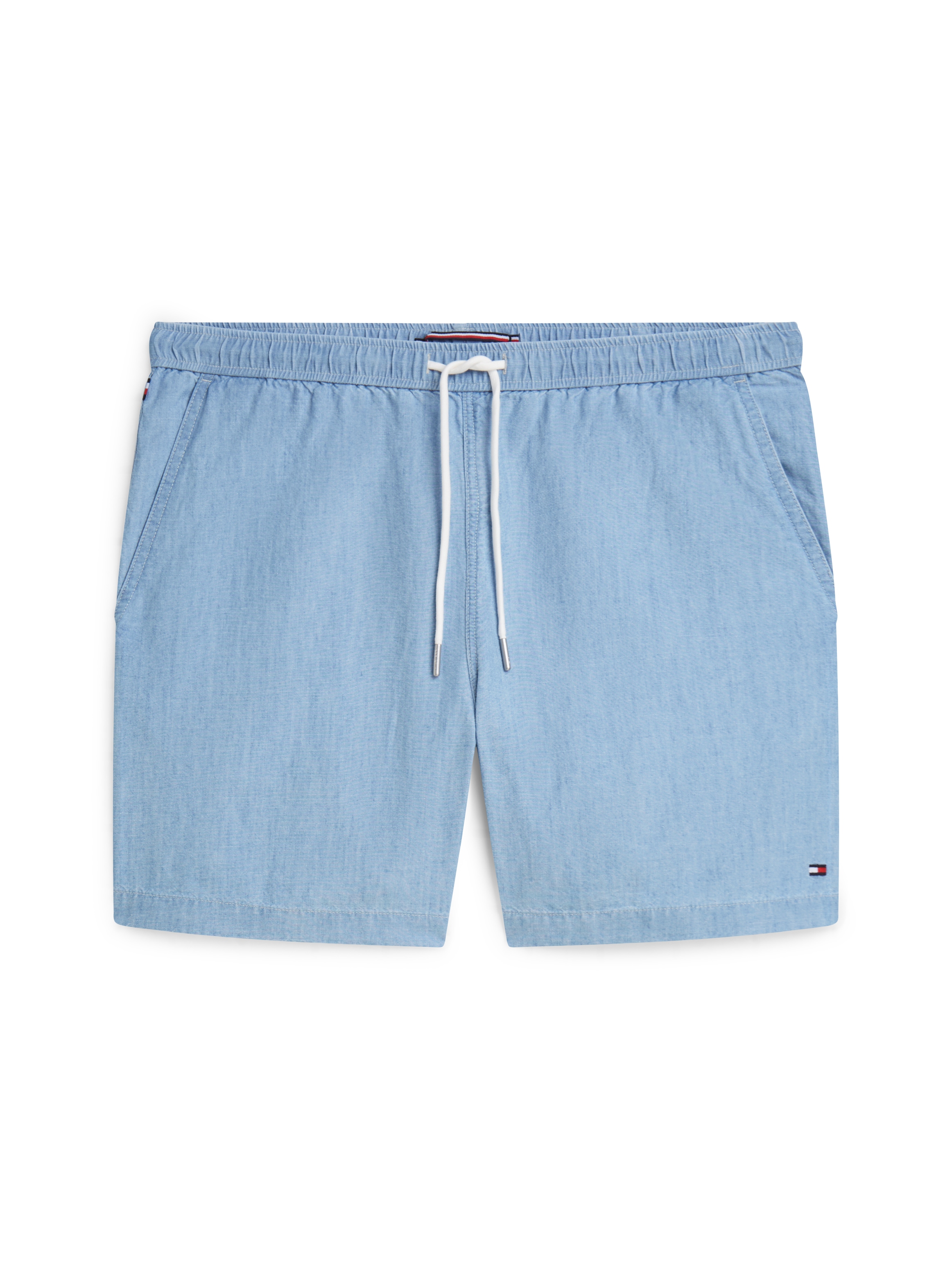Tommy Hilfiger Shorts »DOVER 6" PO CHAMBRAY«  im Chambray-Optik, elatischer Bund